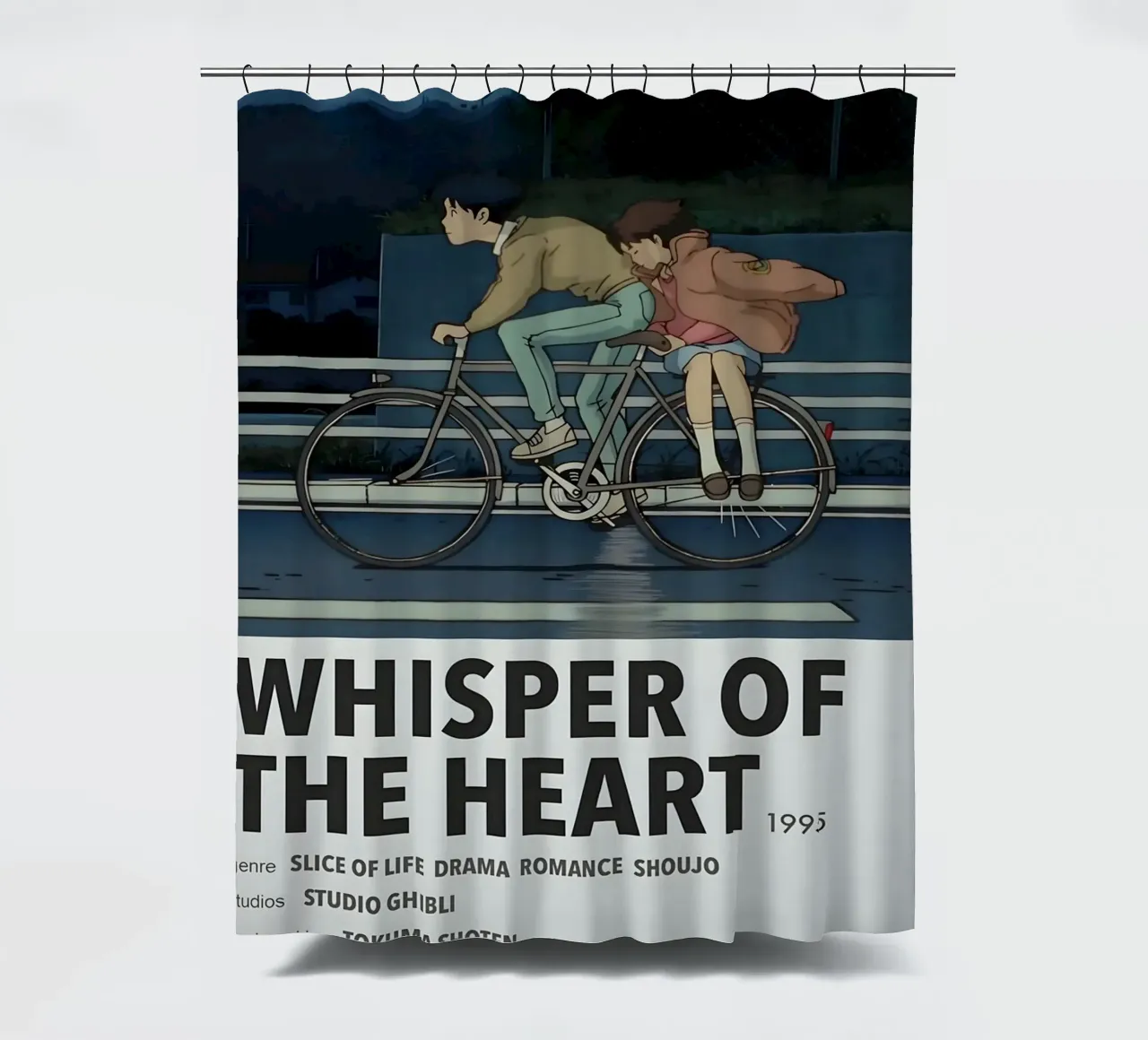 WHISPER OF THE HEART.1995 tenda da doccia da Totoya