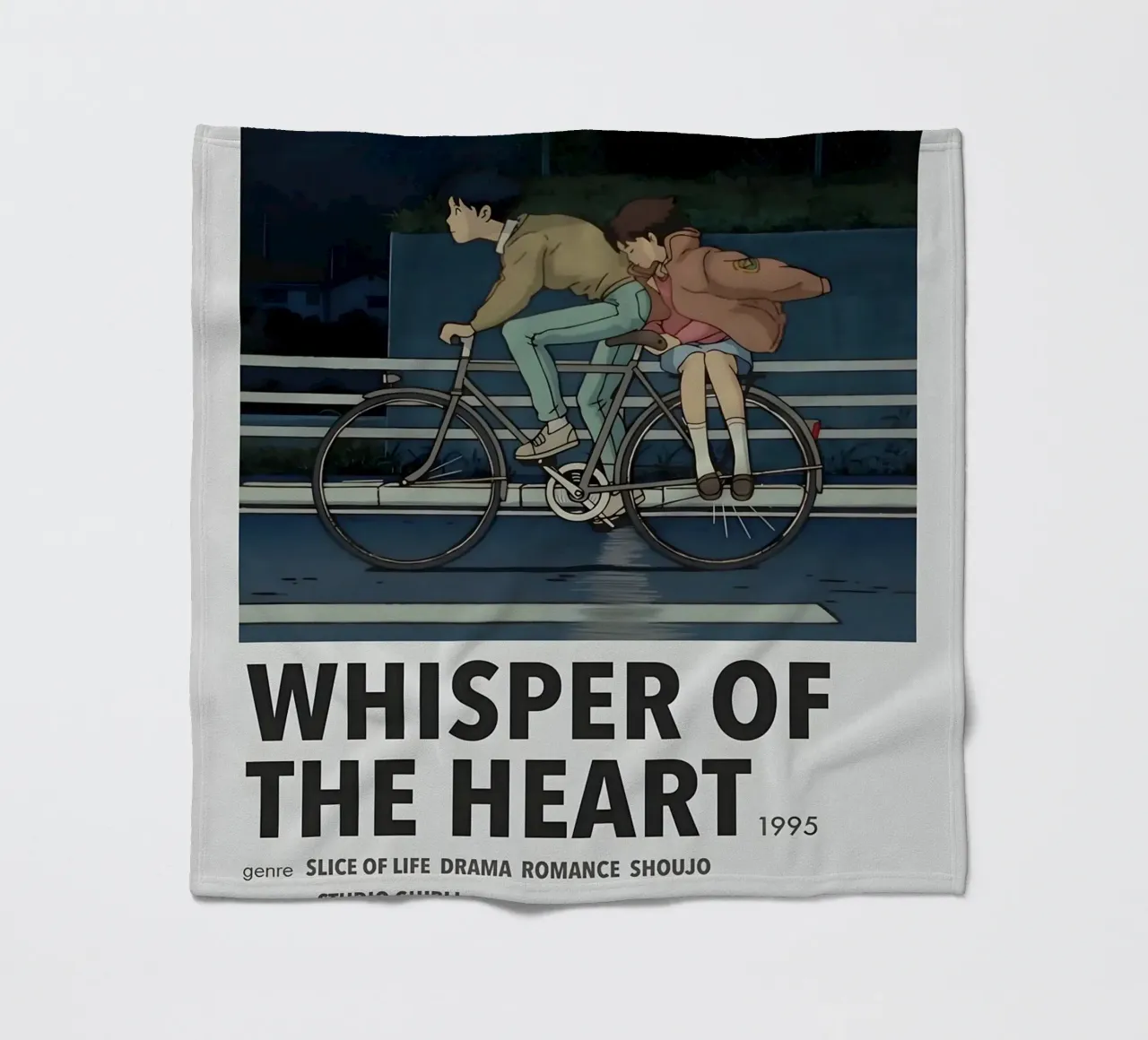 WHISPER OF THE HEART.1995 coperta in pile da Totoya