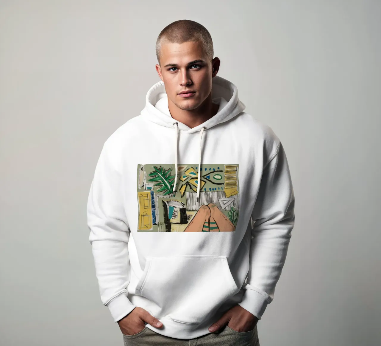 Sogno nautico felpa con cappuccio da Beach Palette