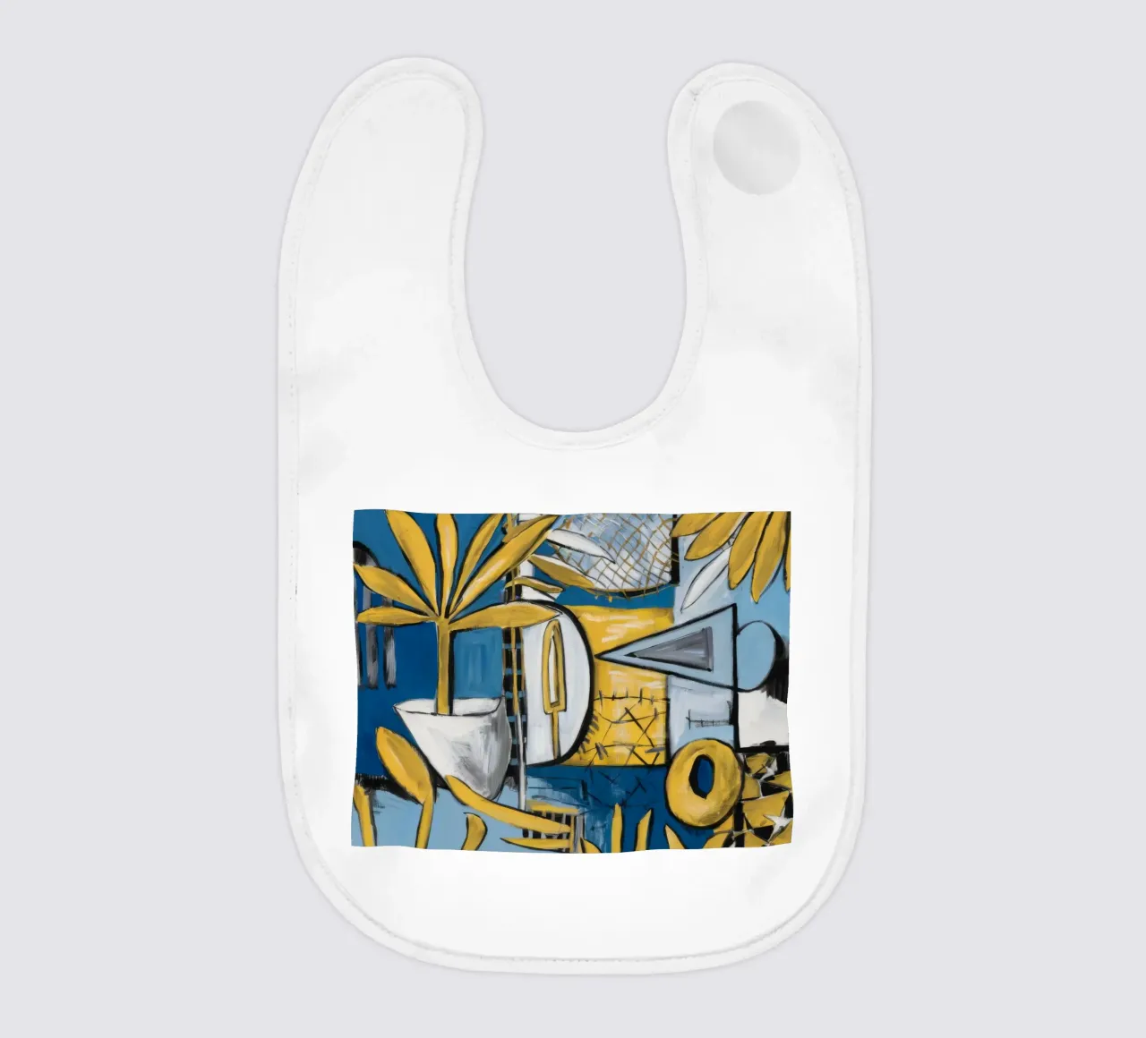 Desert Bloom baby bib by Beach Palette