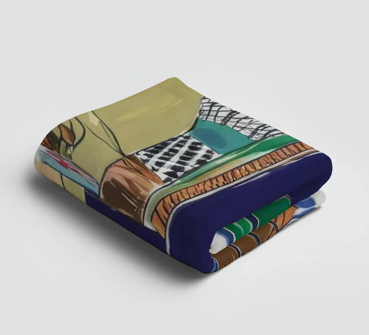 Coastal Escape towel by Beach Palette