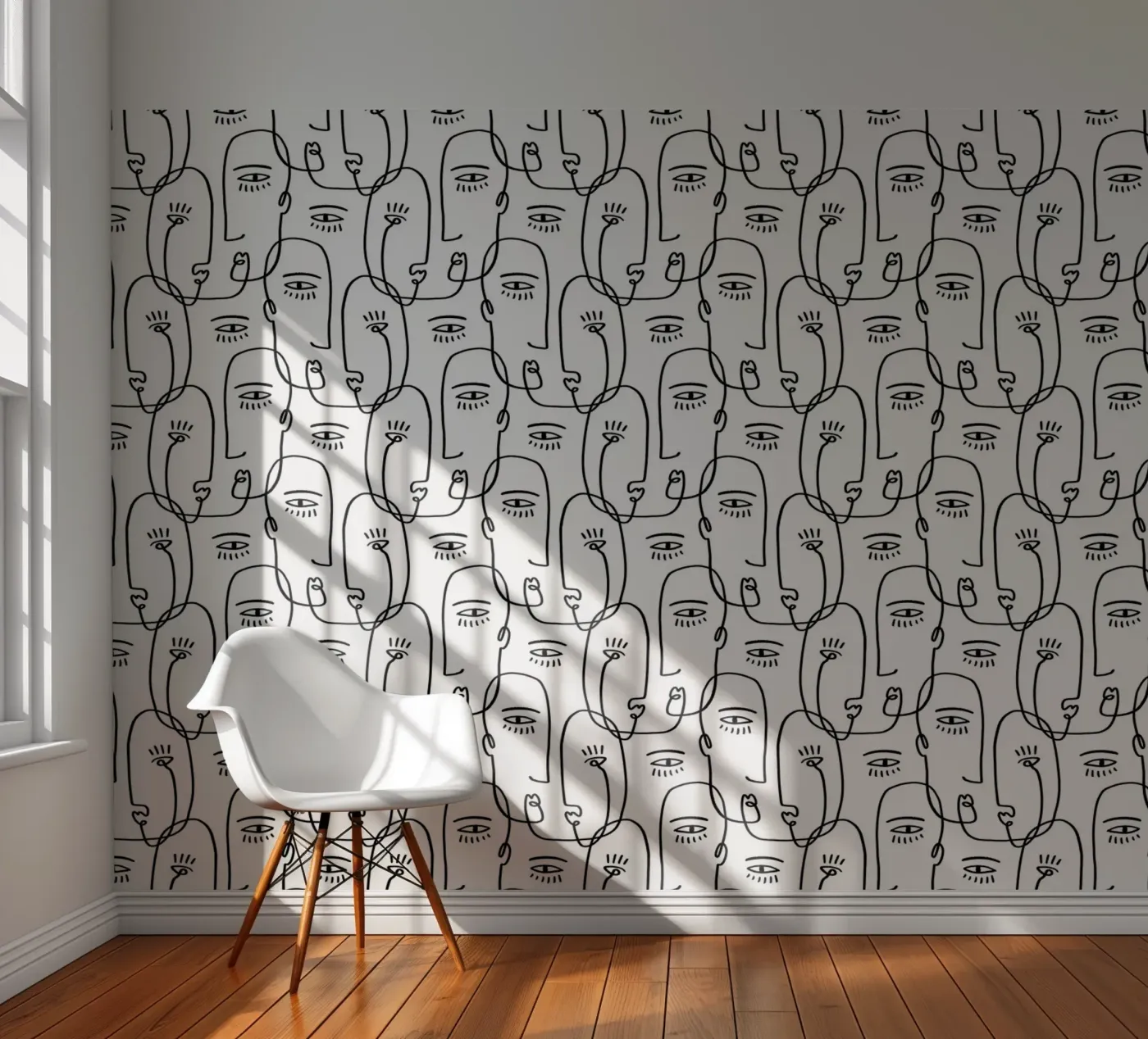 Face Pattern photo wallpaper by treechild