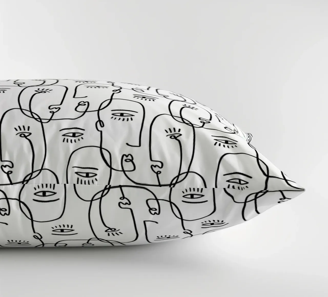 Face Pattern cuscino da treechild