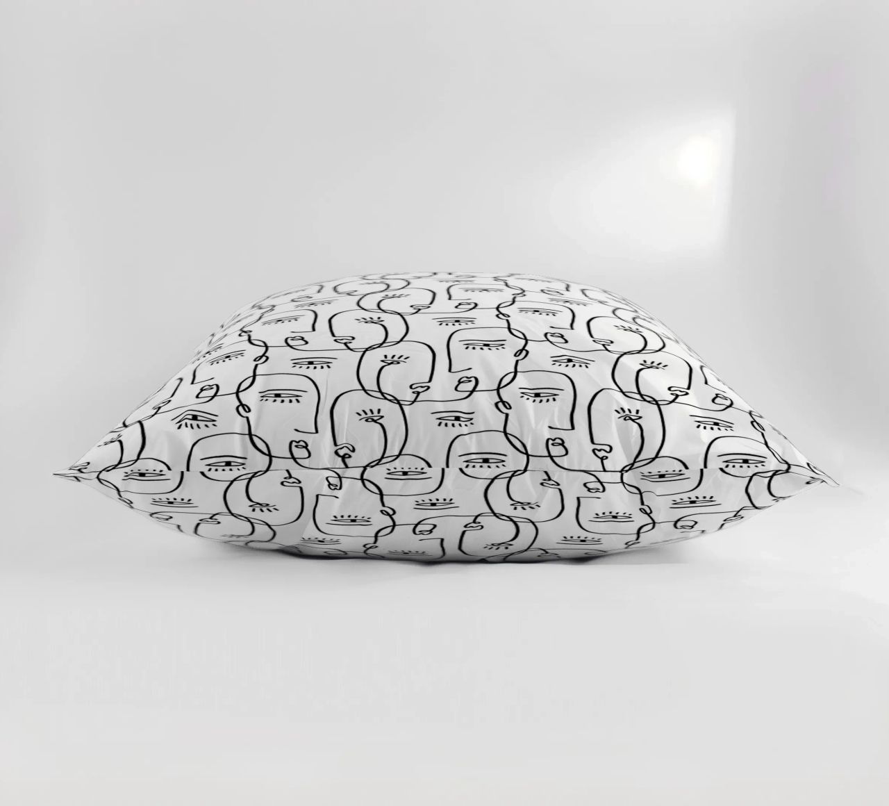 Face Pattern cuscino da treechild