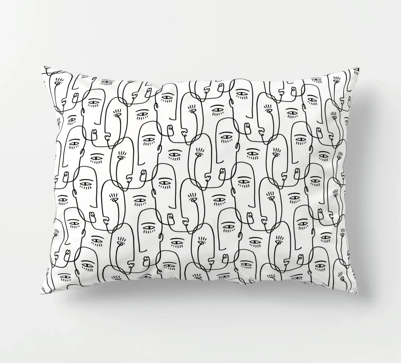 Face Pattern cuscino da treechild