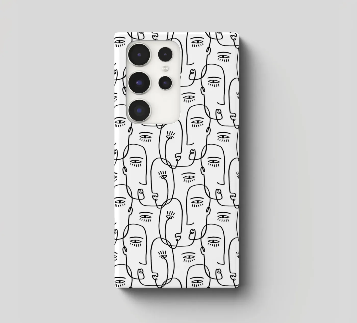 Face Pattern cover samsung da treechild