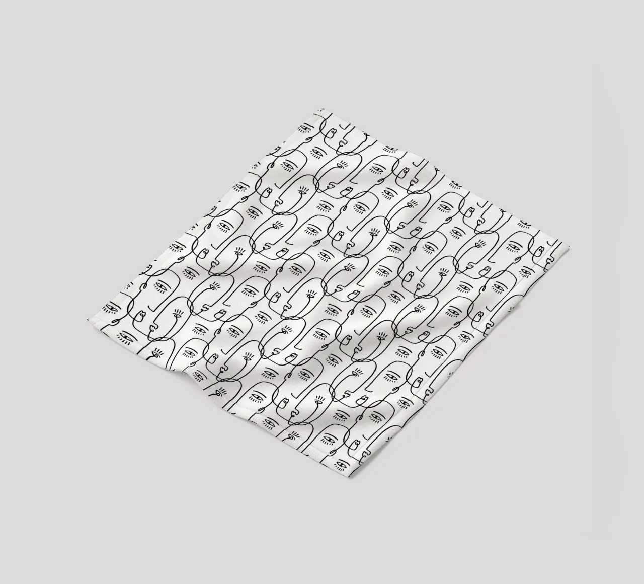 Face Pattern coperta in pile da treechild