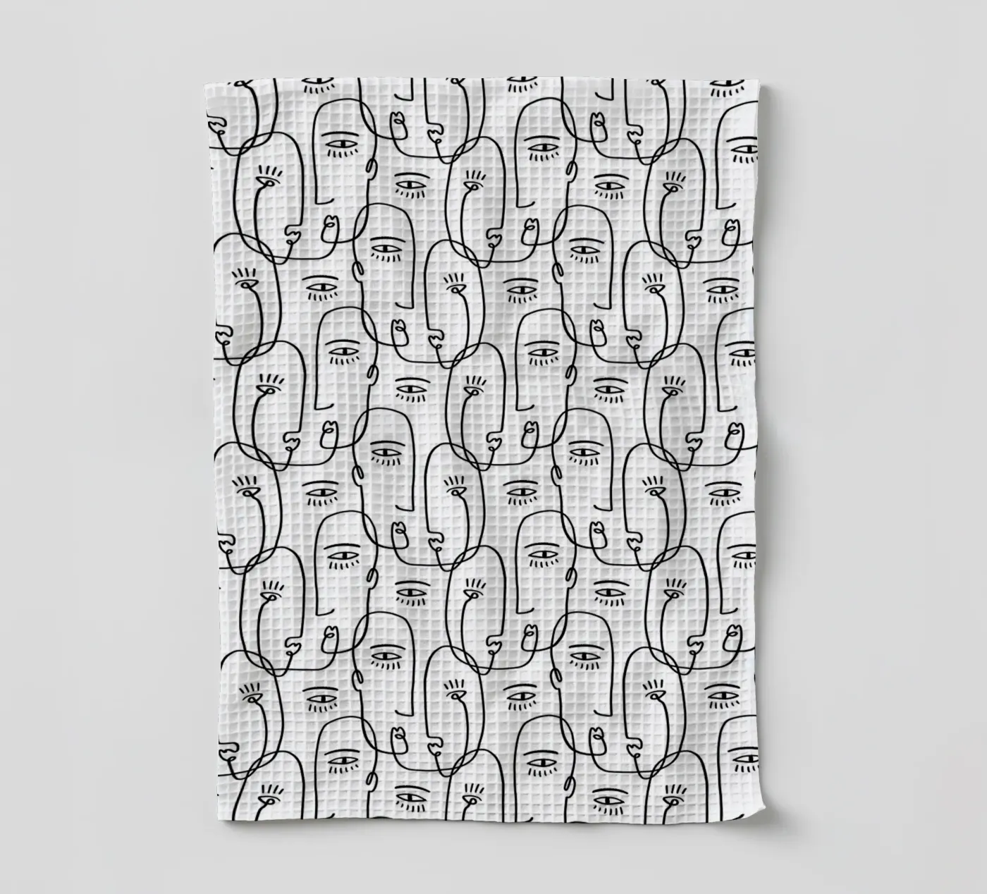 Face Pattern torchon de treechild