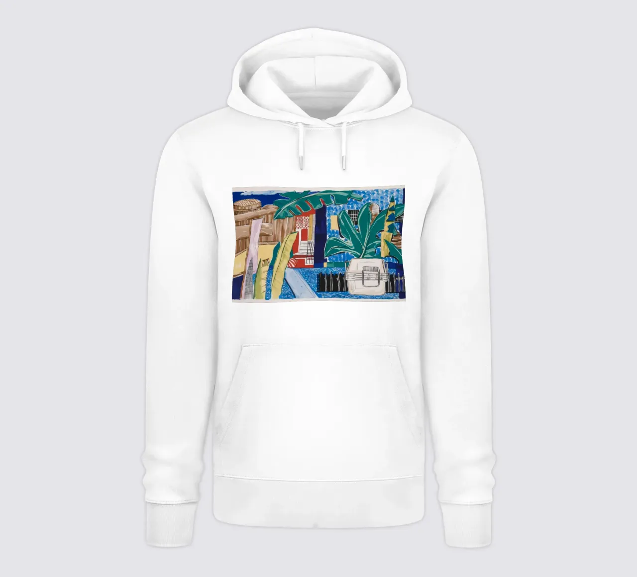 Ritmo dell'isola felpa con cappuccio da Beach Palette