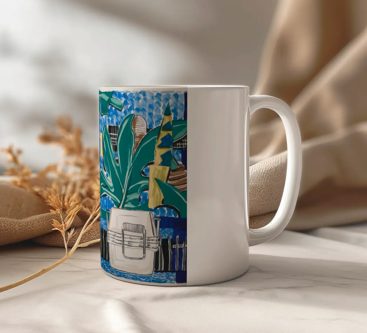 Ritmo dell'isola tazza in ceramica da Beach Palette