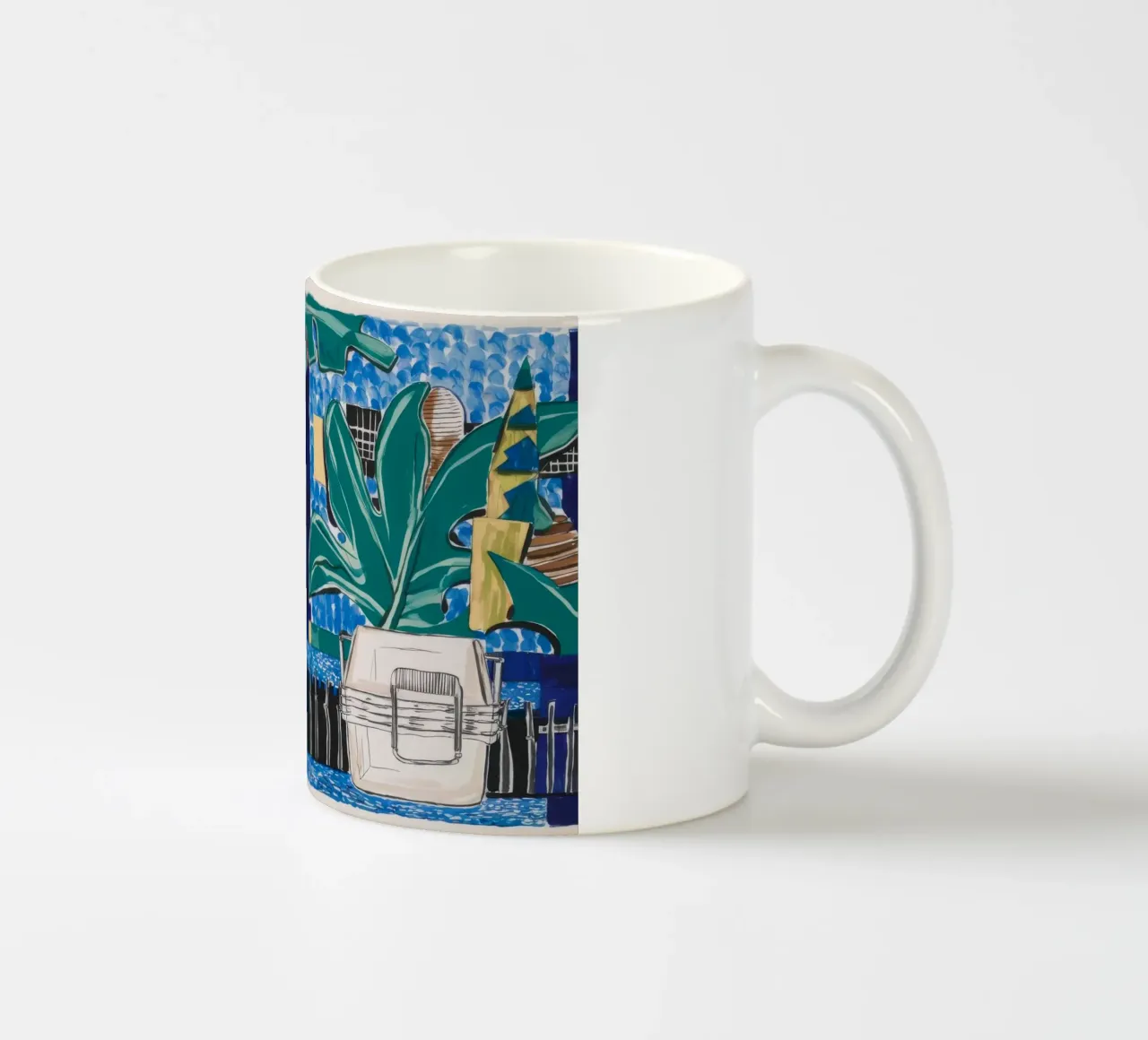 Ritmo dell'isola tazza in ceramica da Beach Palette