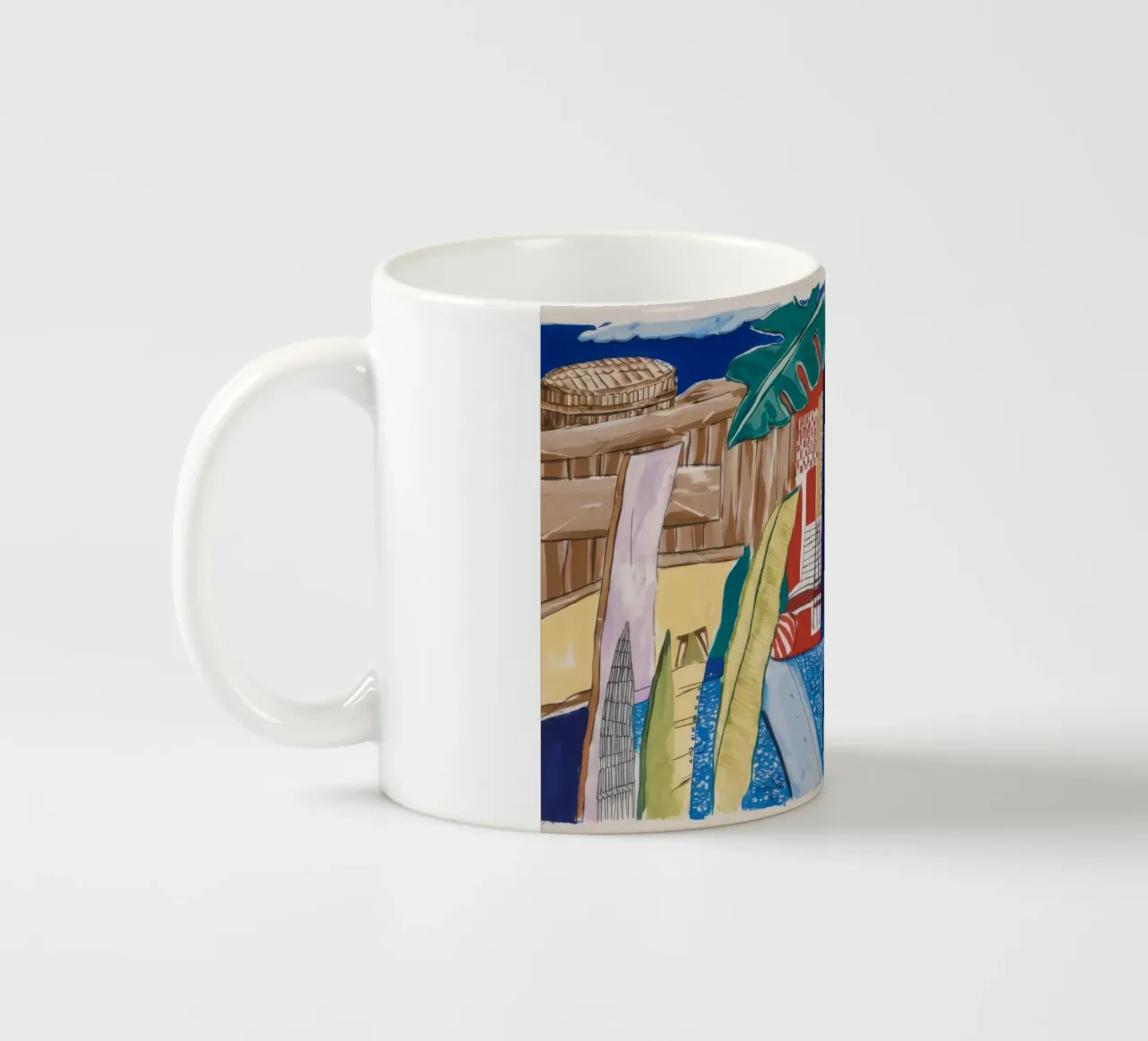 Ritmo dell'isola tazza in ceramica da Beach Palette