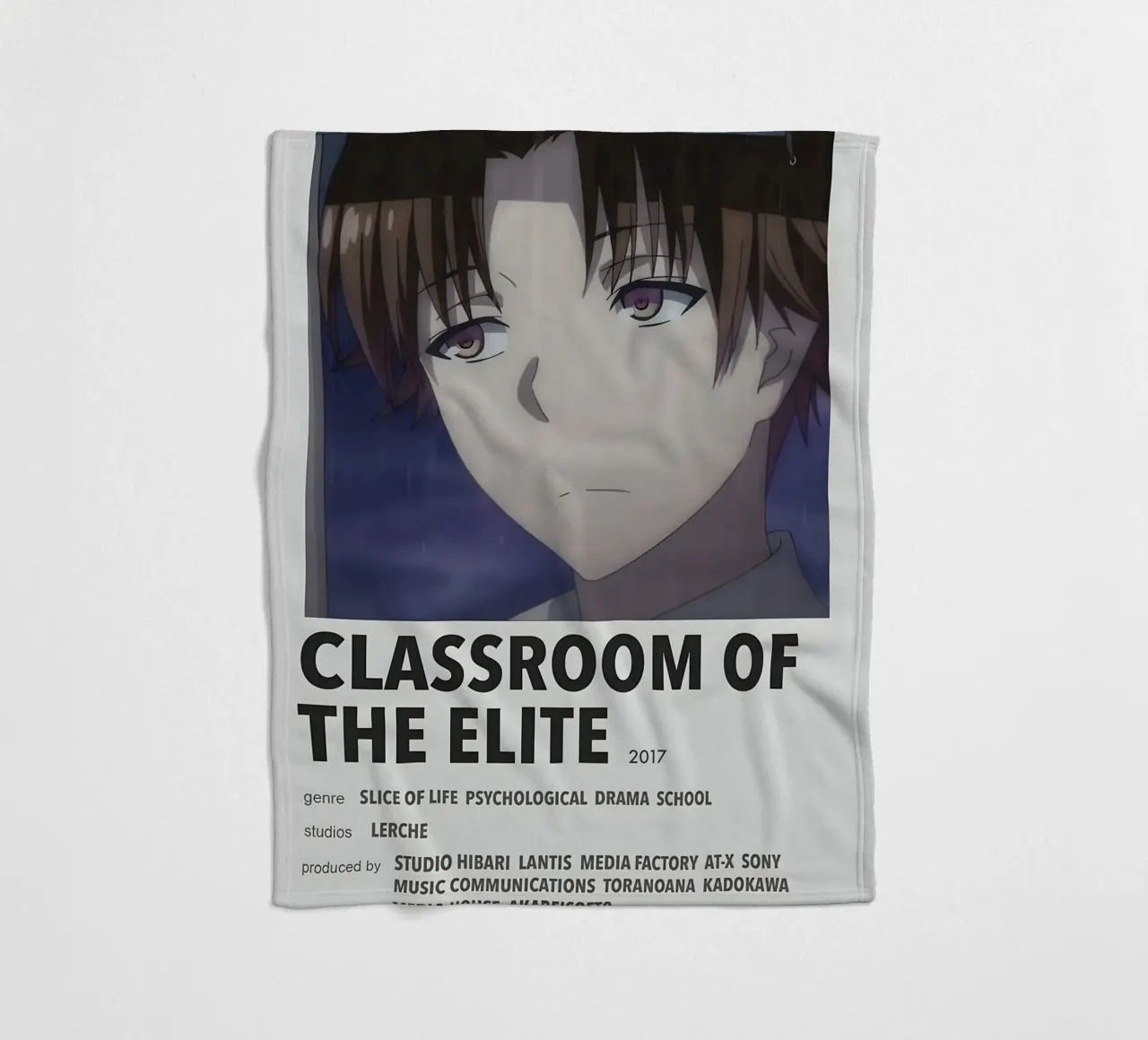CLASSROOM OF THE ELITE  2017 coperta in pile da Totoya