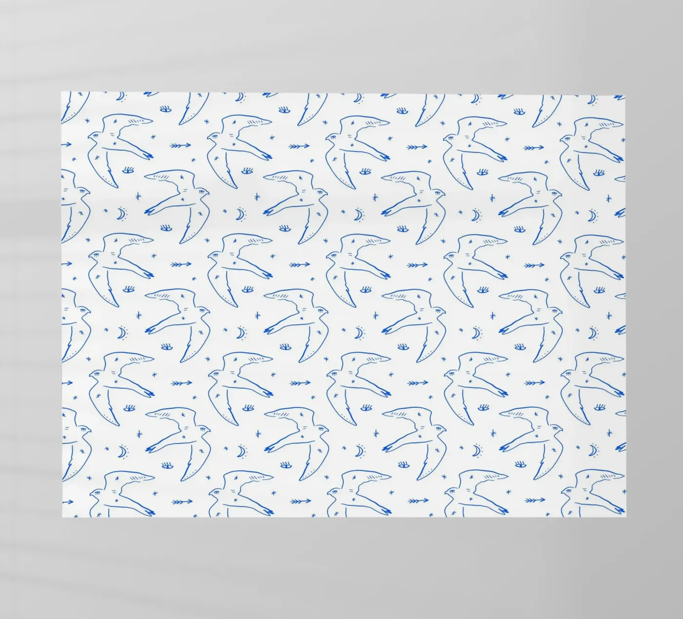 Bird Pattern backlit folie van treechild