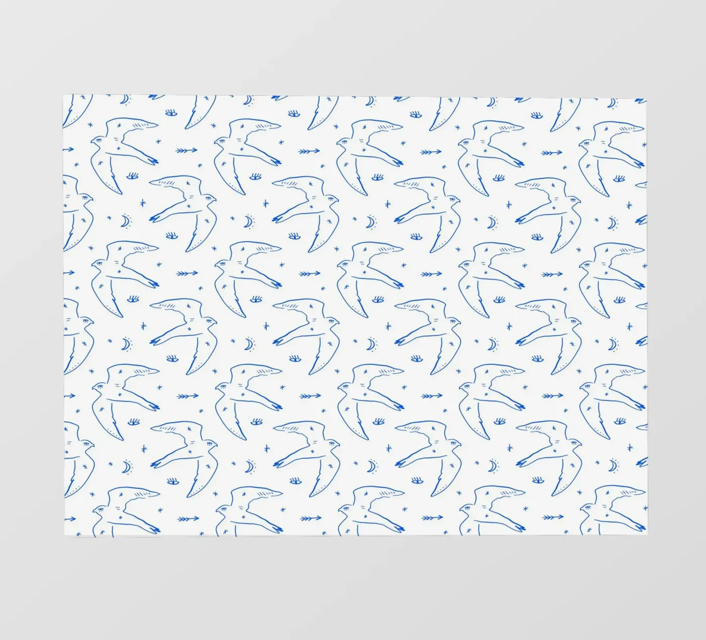 Bird Pattern backlit folie van treechild