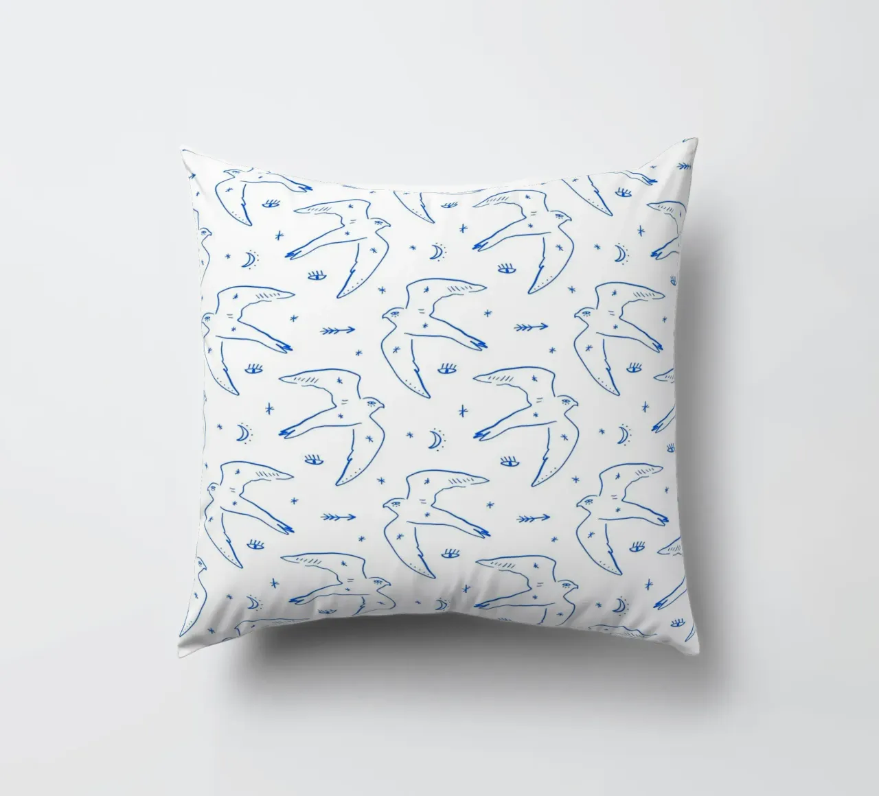 Bird Pattern cuscino da treechild