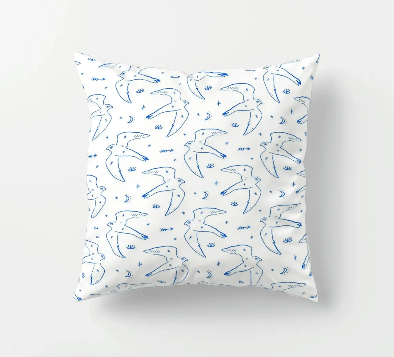 Bird Pattern cuscino da treechild