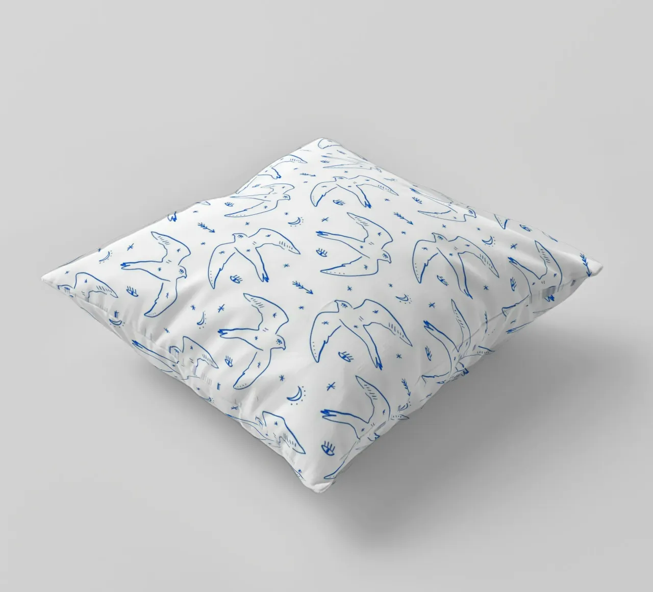 Bird Pattern cuscino da treechild