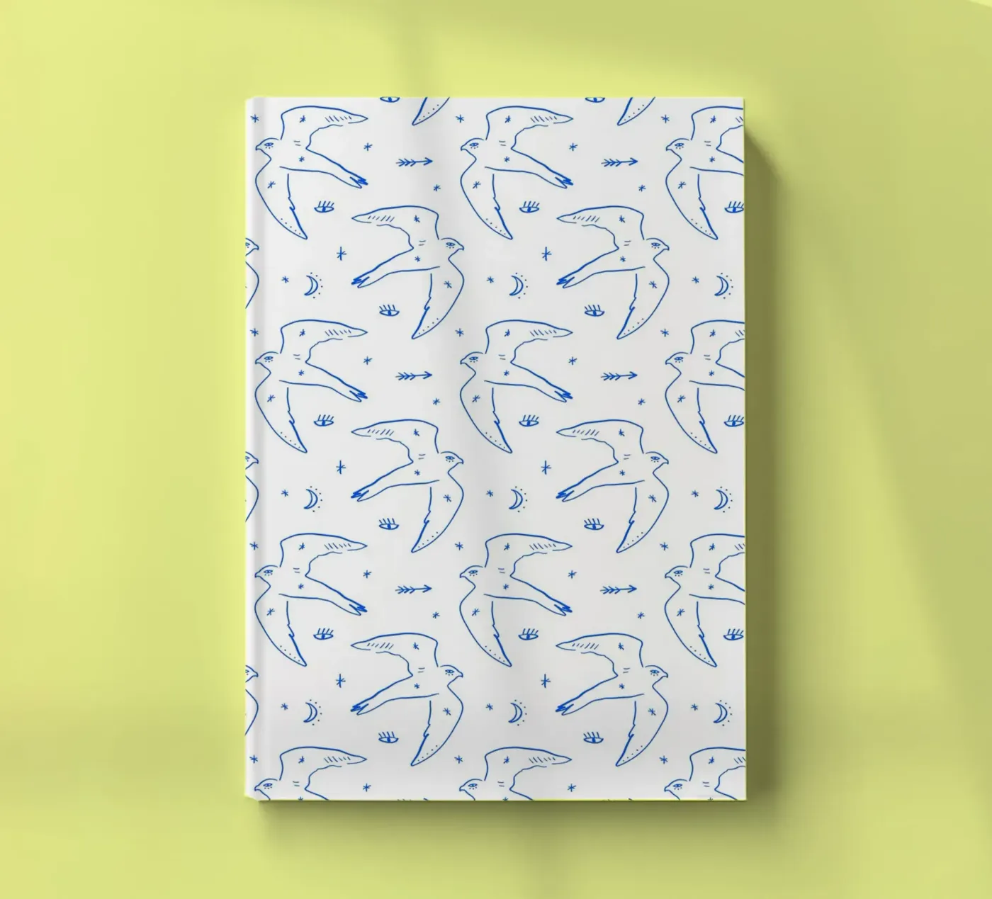 Bird Pattern notebook by treechild