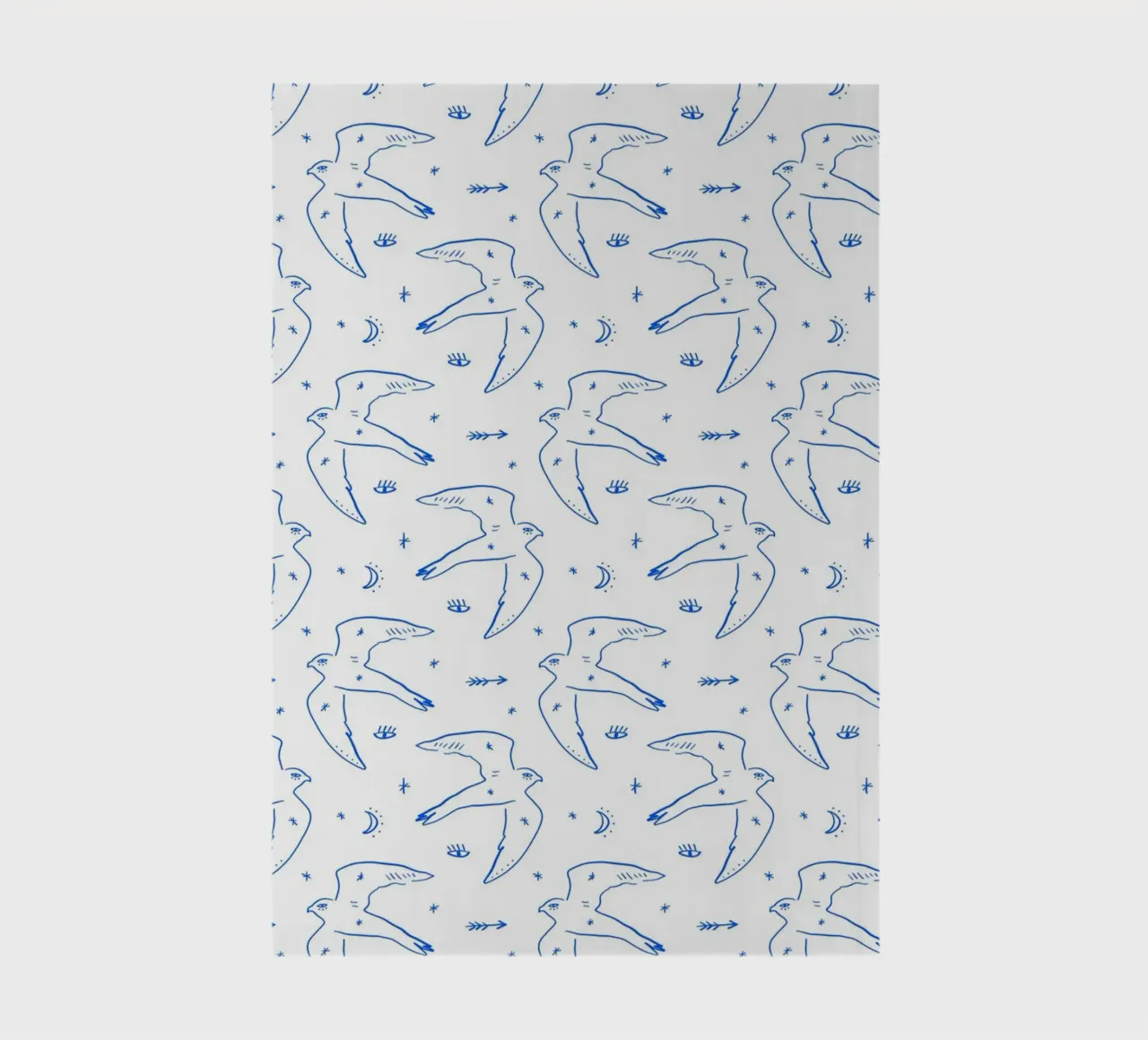 Bird Pattern notebook by treechild