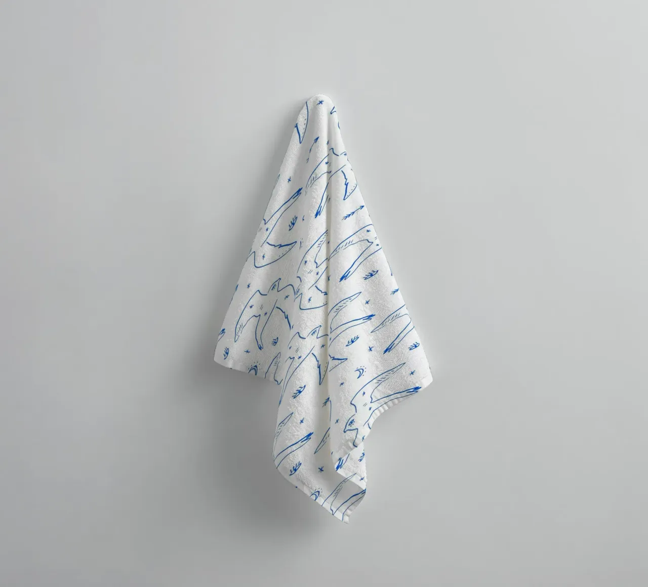 Bird Pattern towel by treechild