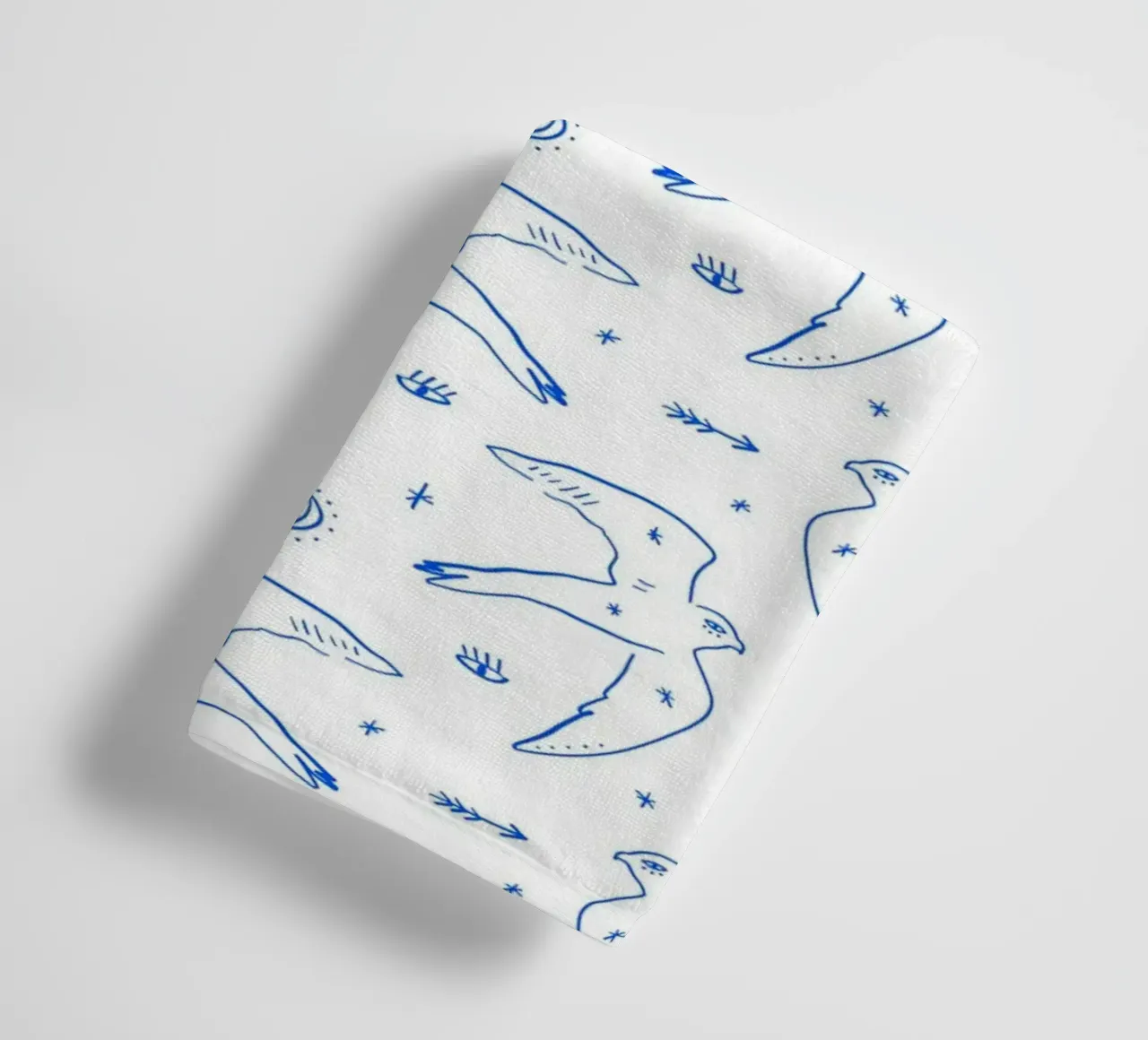 Bird Pattern towel by treechild