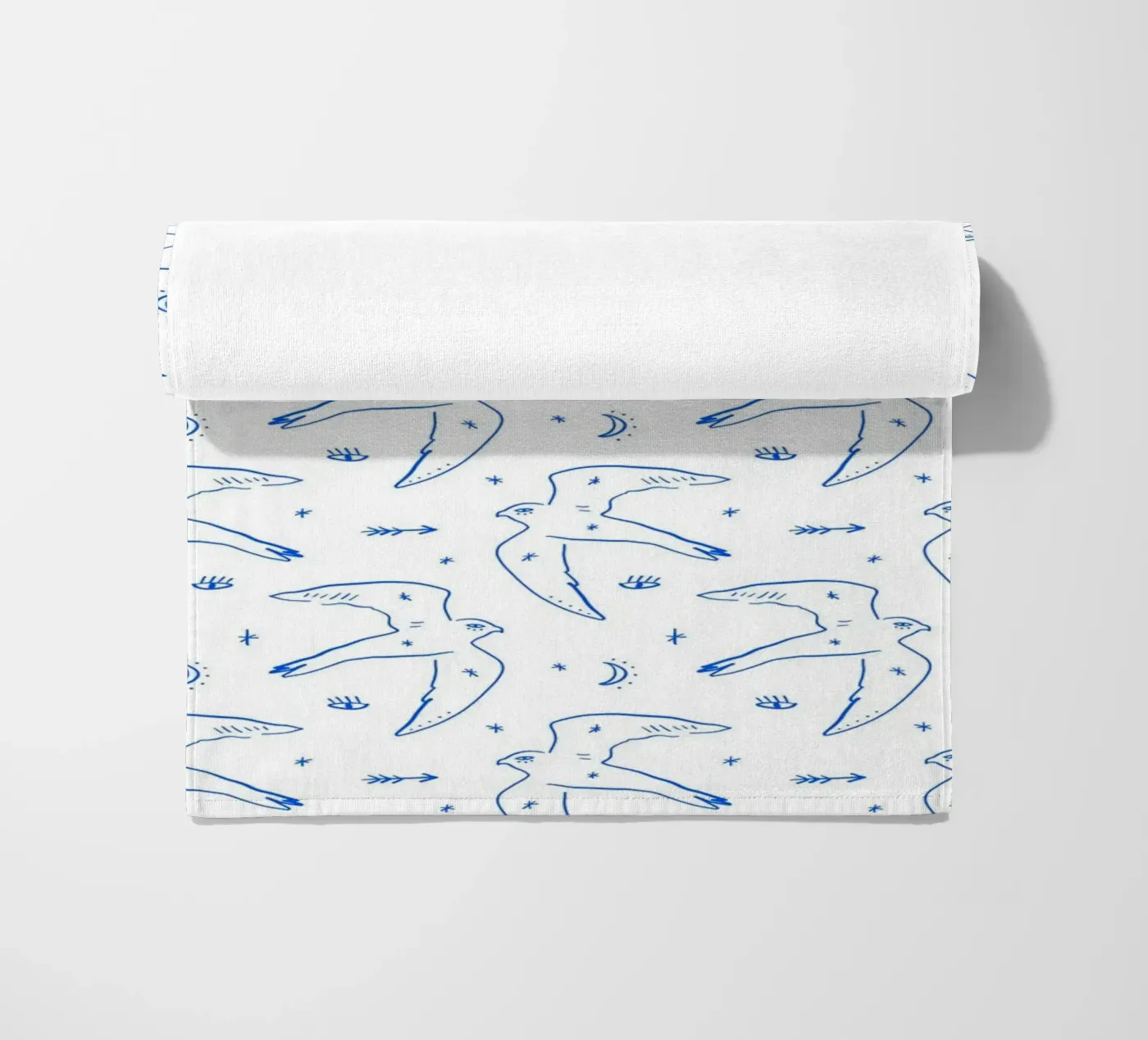 Bird Pattern telo mare da treechild