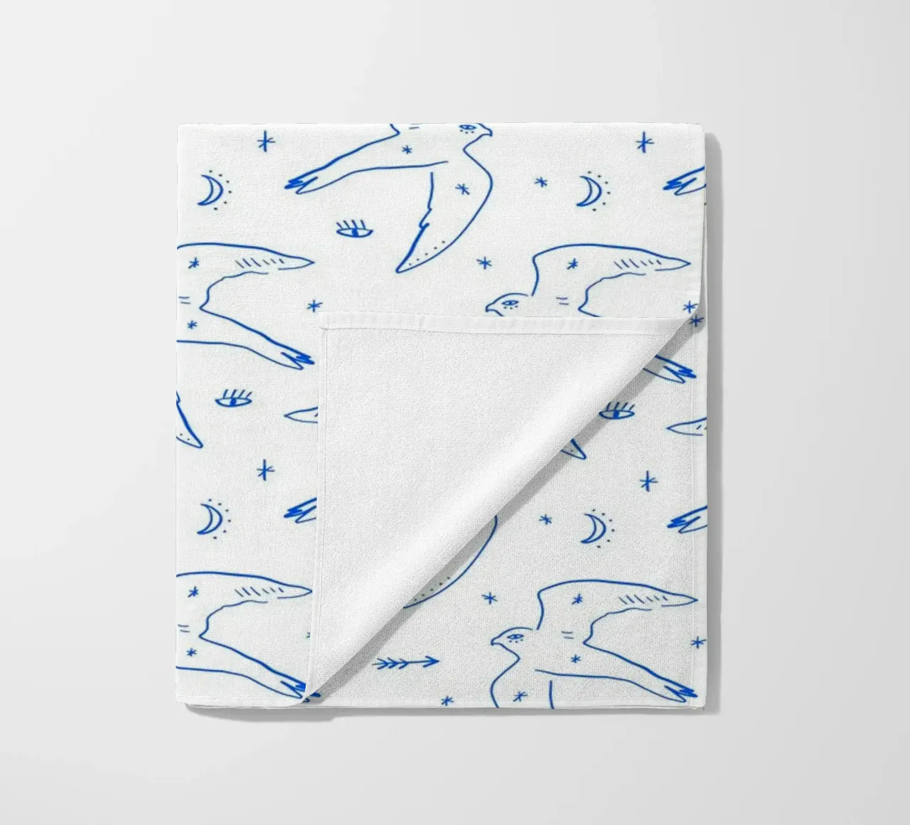 Bird Pattern telo mare da treechild