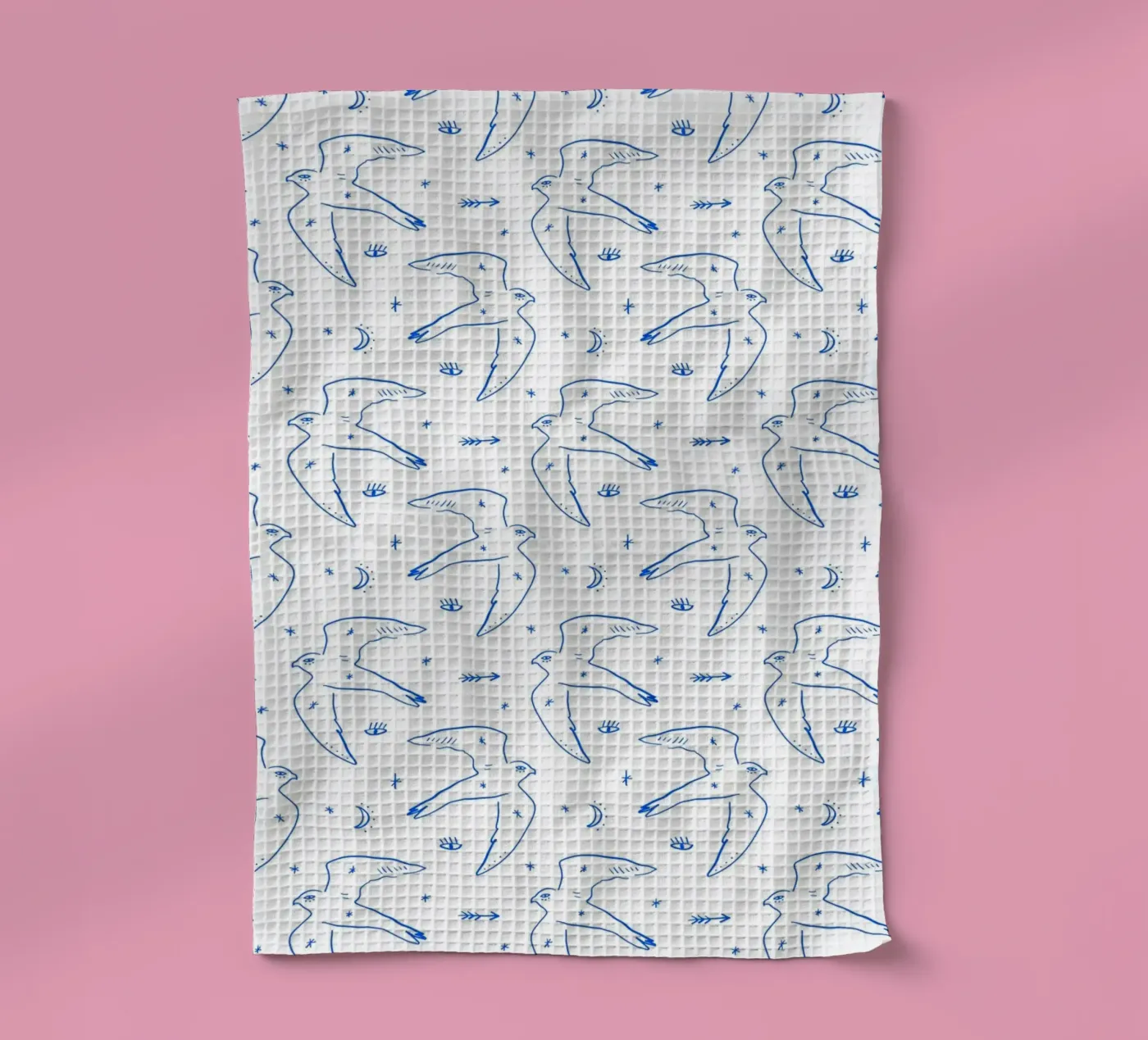 Bird Pattern theedoek van treechild