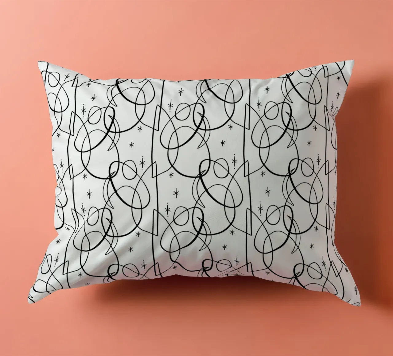 Cosmic Pattern Kissen von treechild