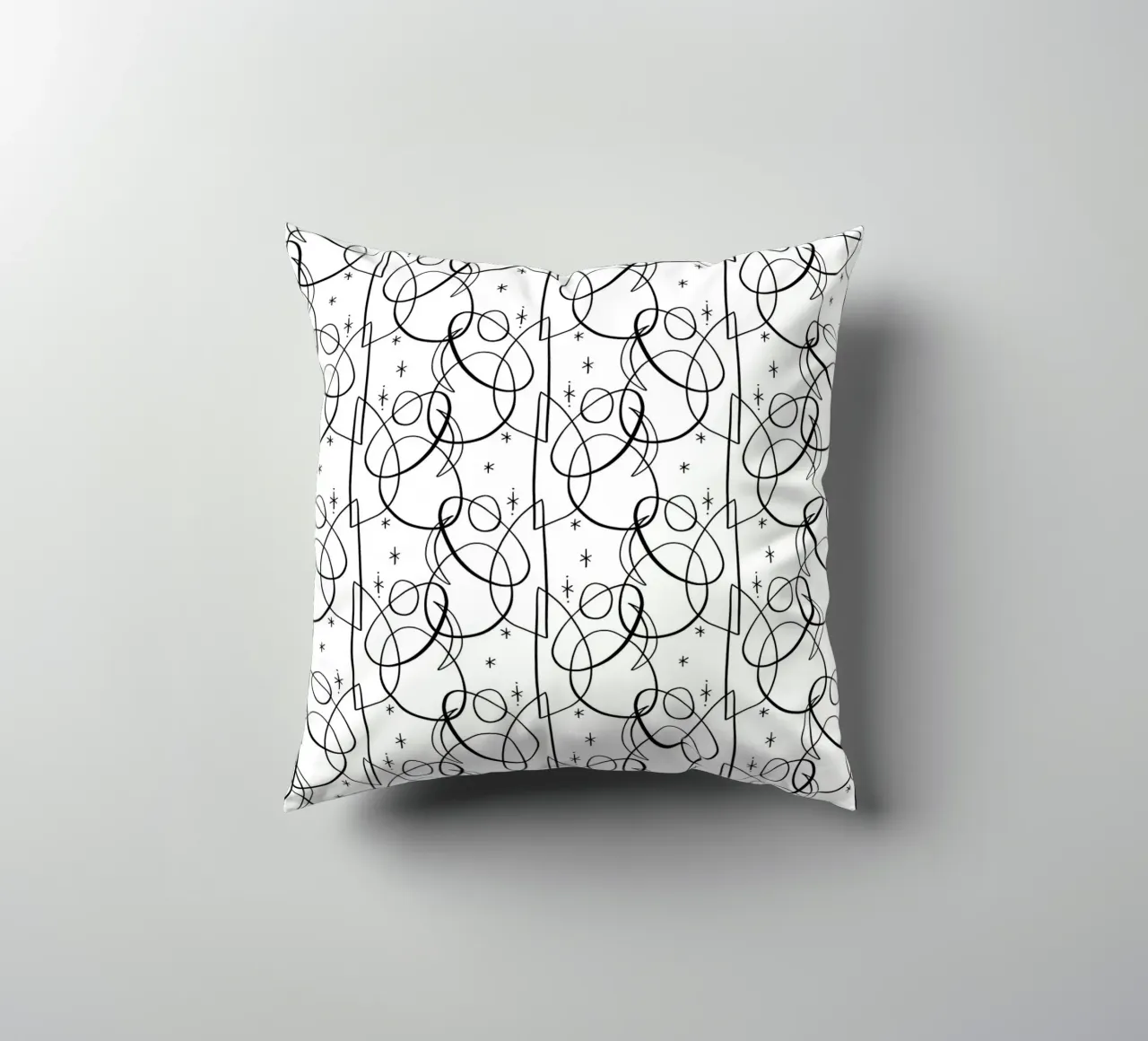 Cosmic Pattern Kissen von treechild