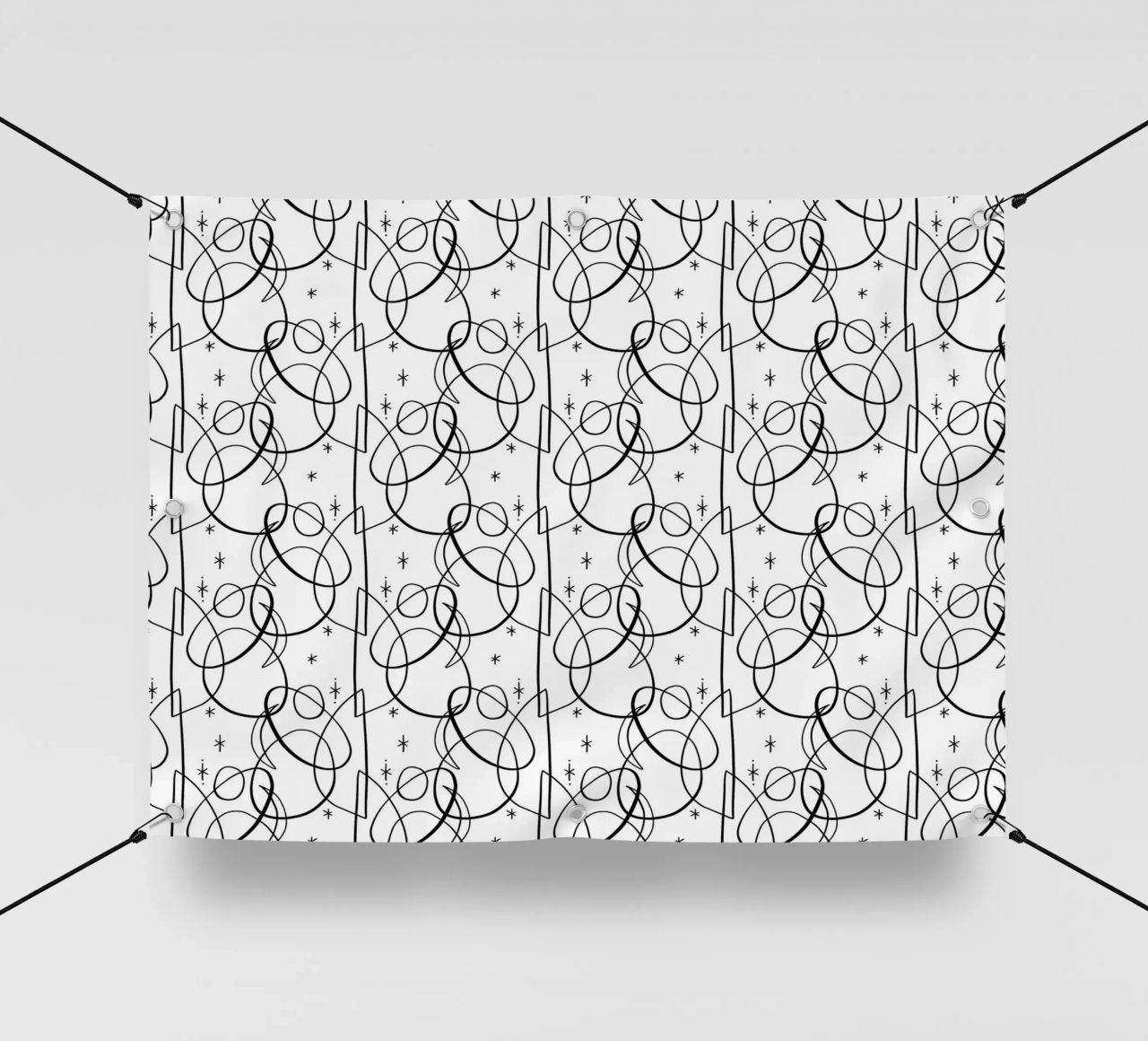 Cosmic Pattern telo in pvc da treechild