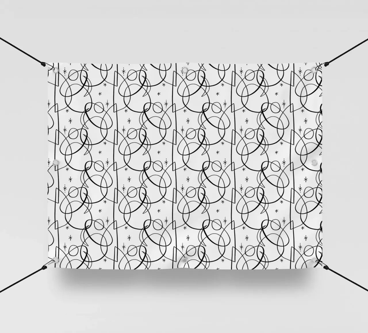Cosmic Pattern pvc-zeil van treechild