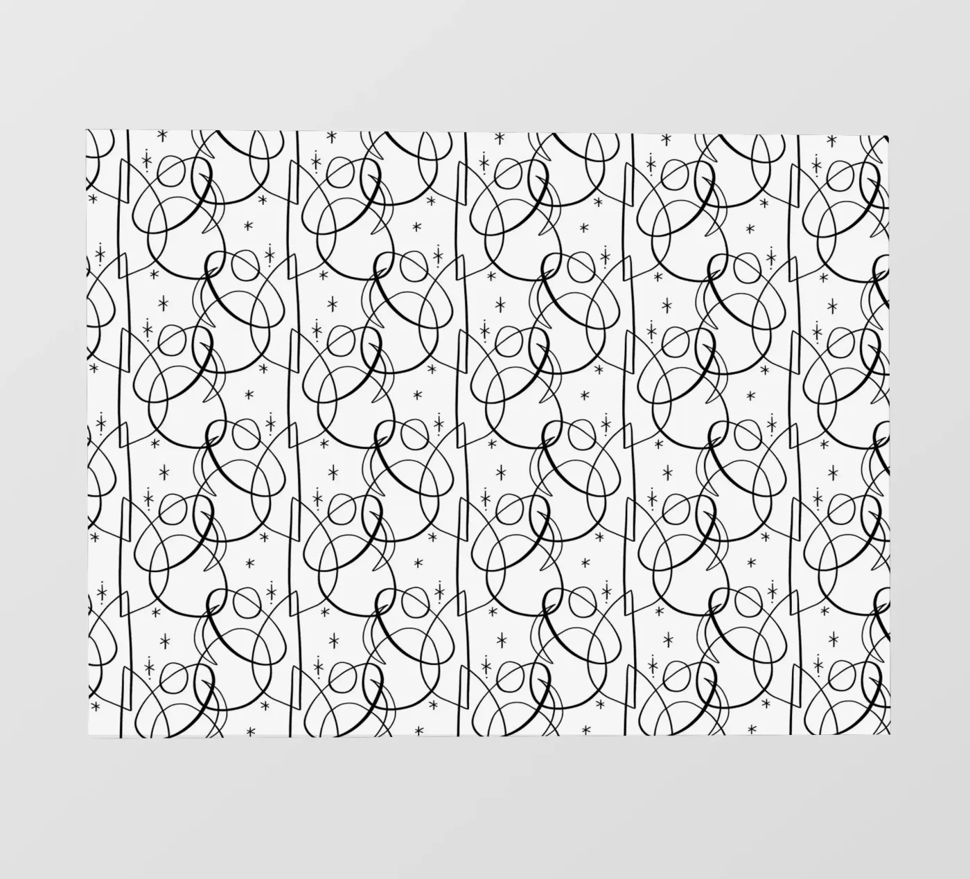 Cosmic Pattern telo in pvc da treechild