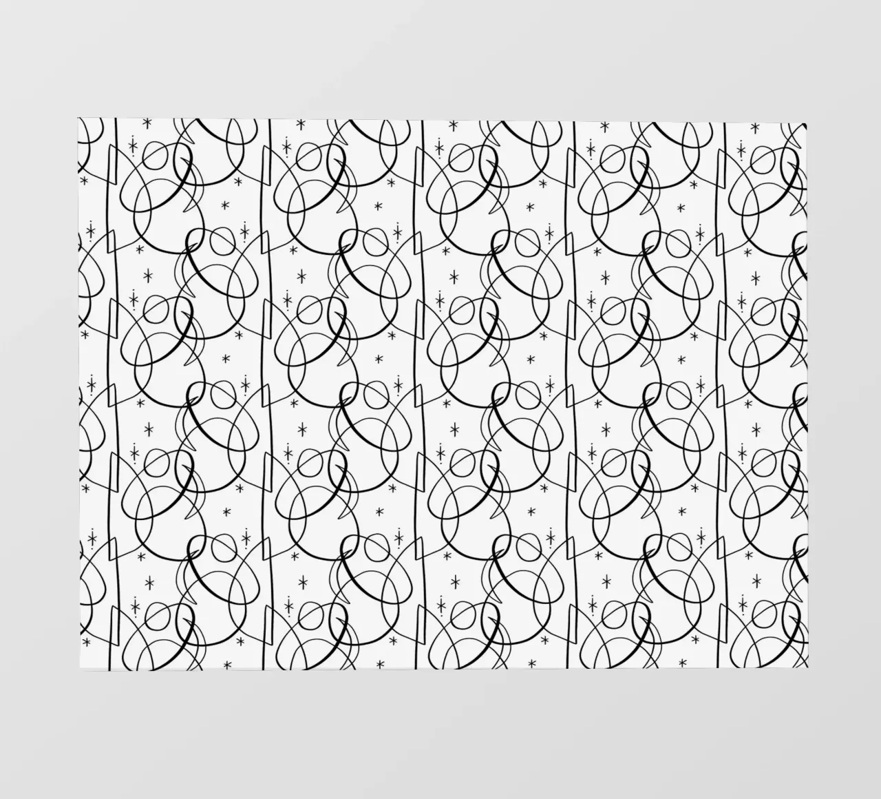 Cosmic Pattern telo in pvc da treechild