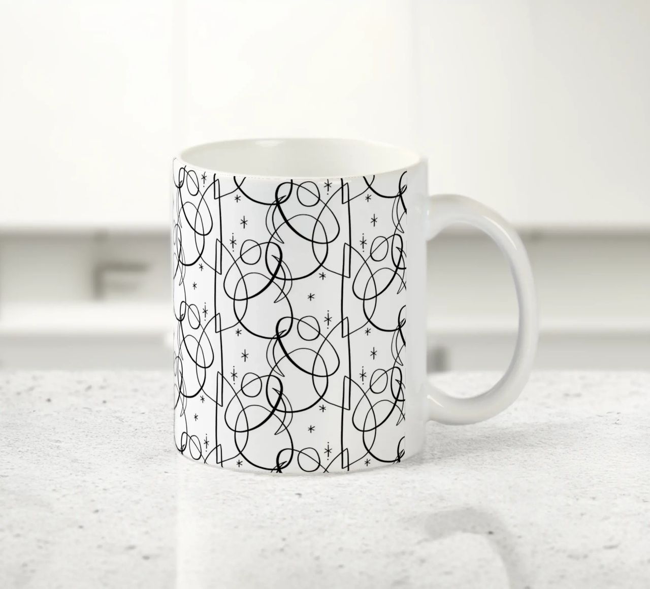 Cosmic Pattern tazza in ceramica da treechild