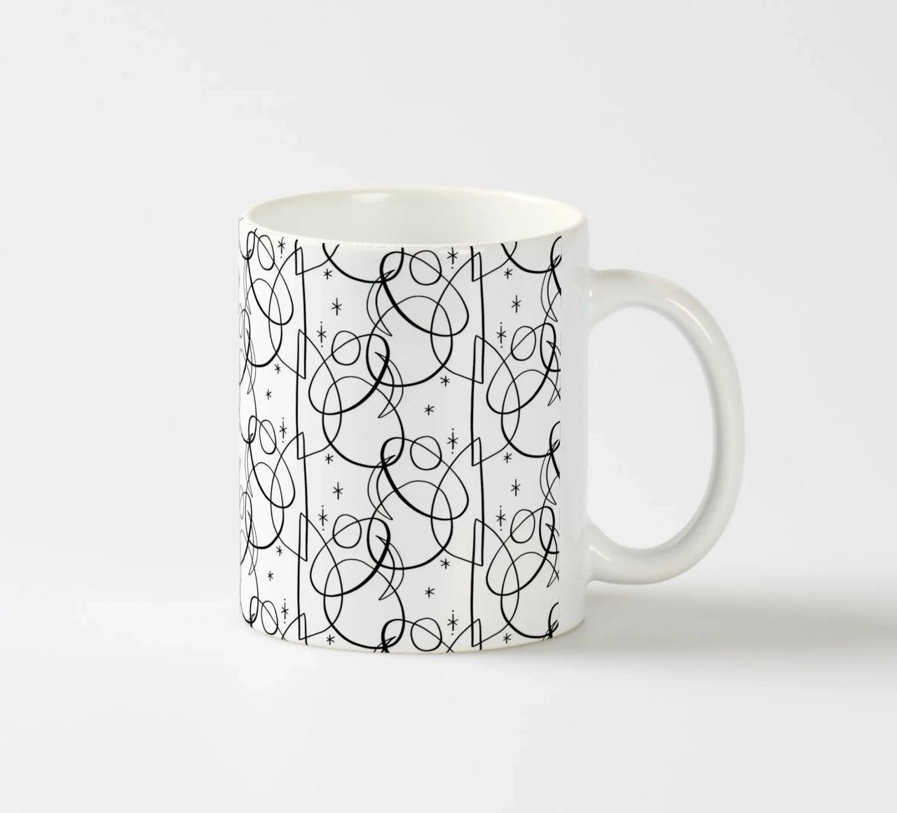 Cosmic Pattern tazza in ceramica da treechild
