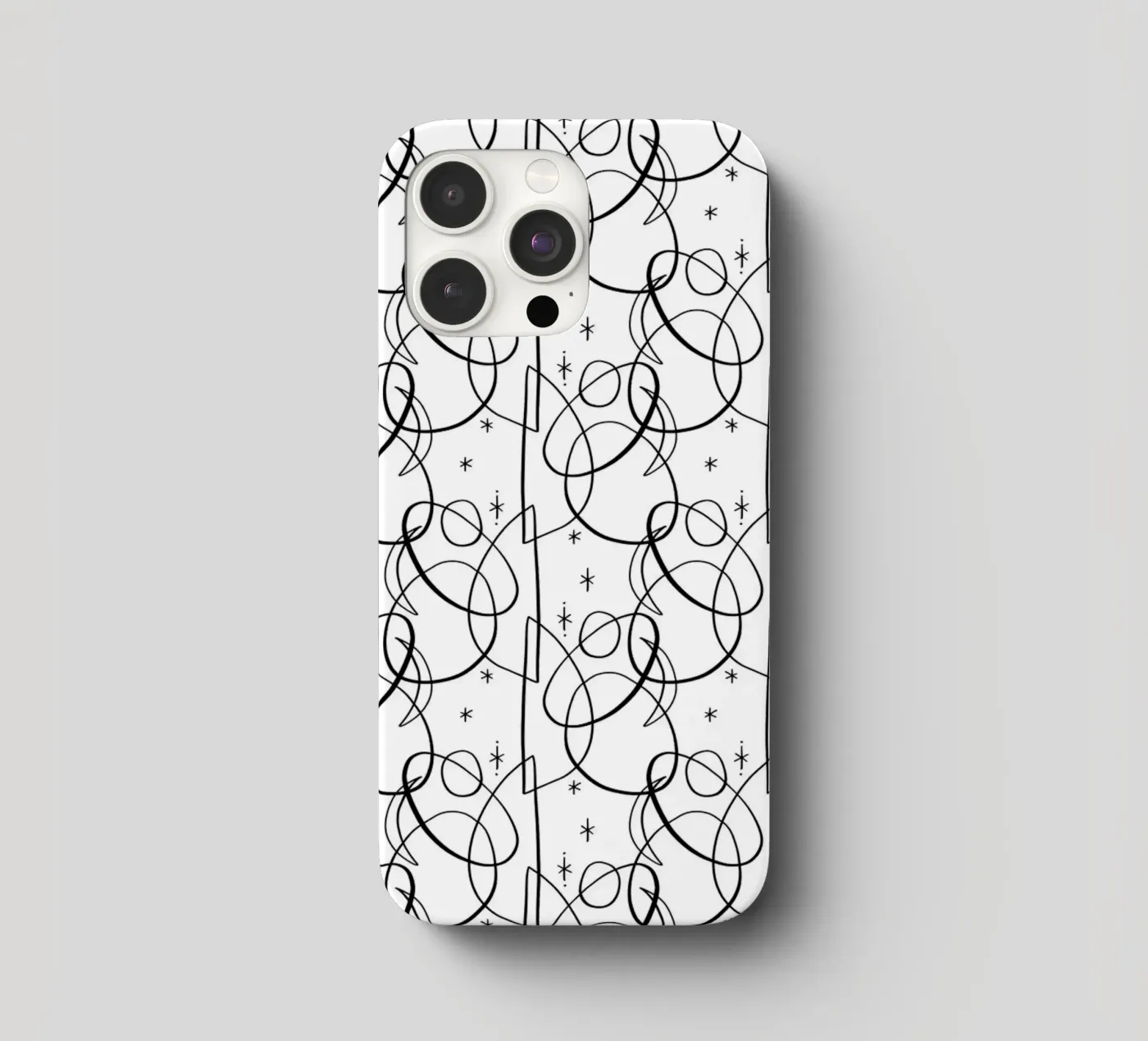 Cosmic Pattern iphone case by treechild