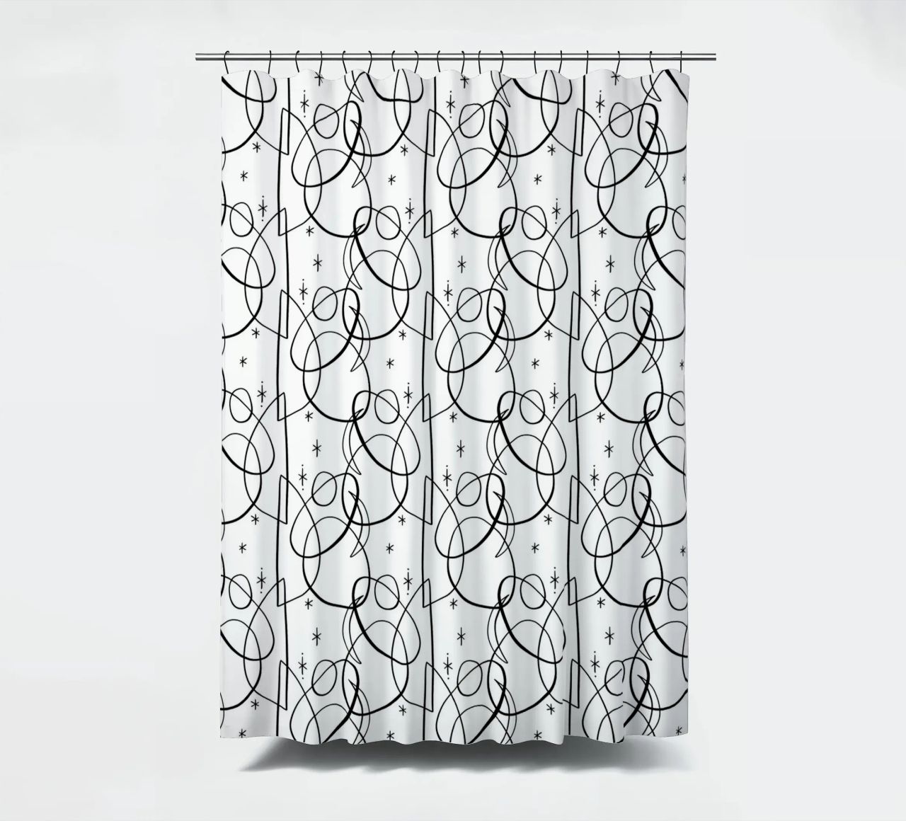 Cosmic Pattern tenda da doccia da treechild