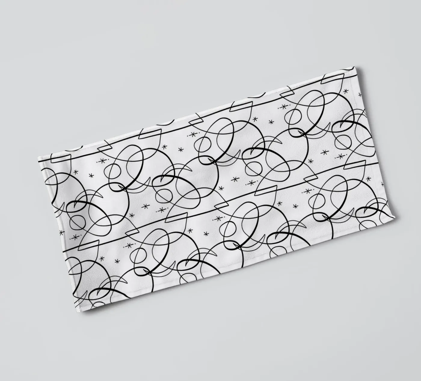 Cosmic Pattern badhanddoek van treechild