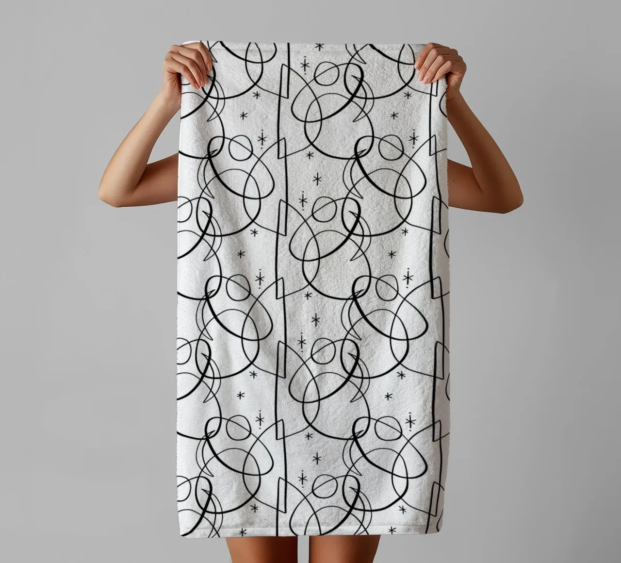 Cosmic Pattern asciugamano da bagno da treechild