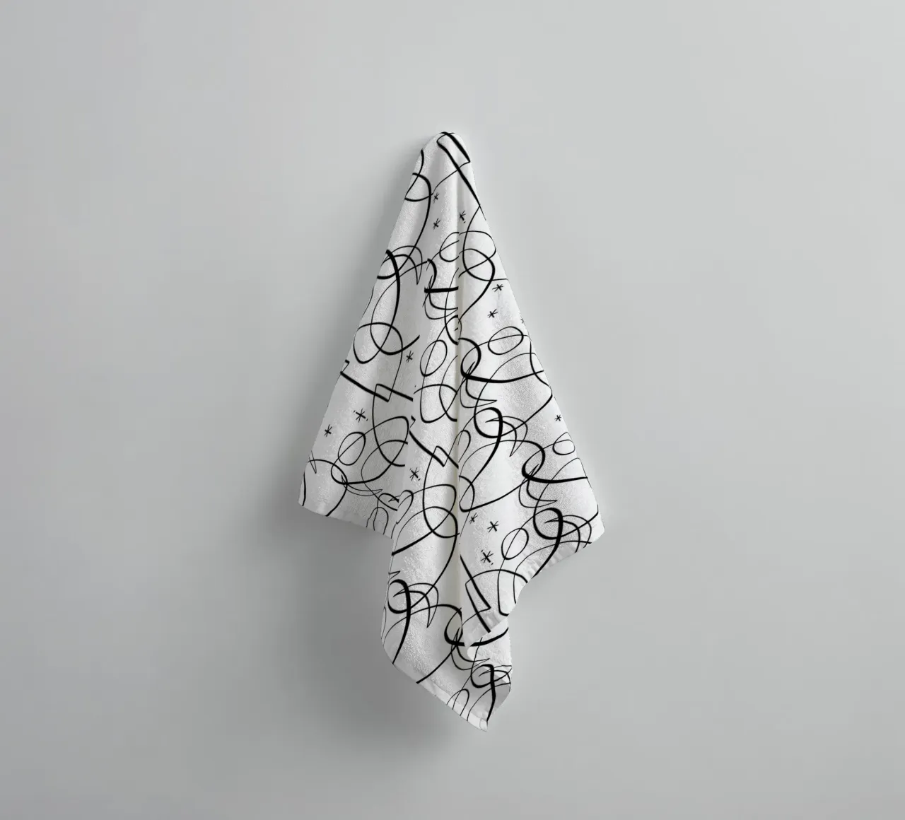 Cosmic Pattern badhanddoek van treechild