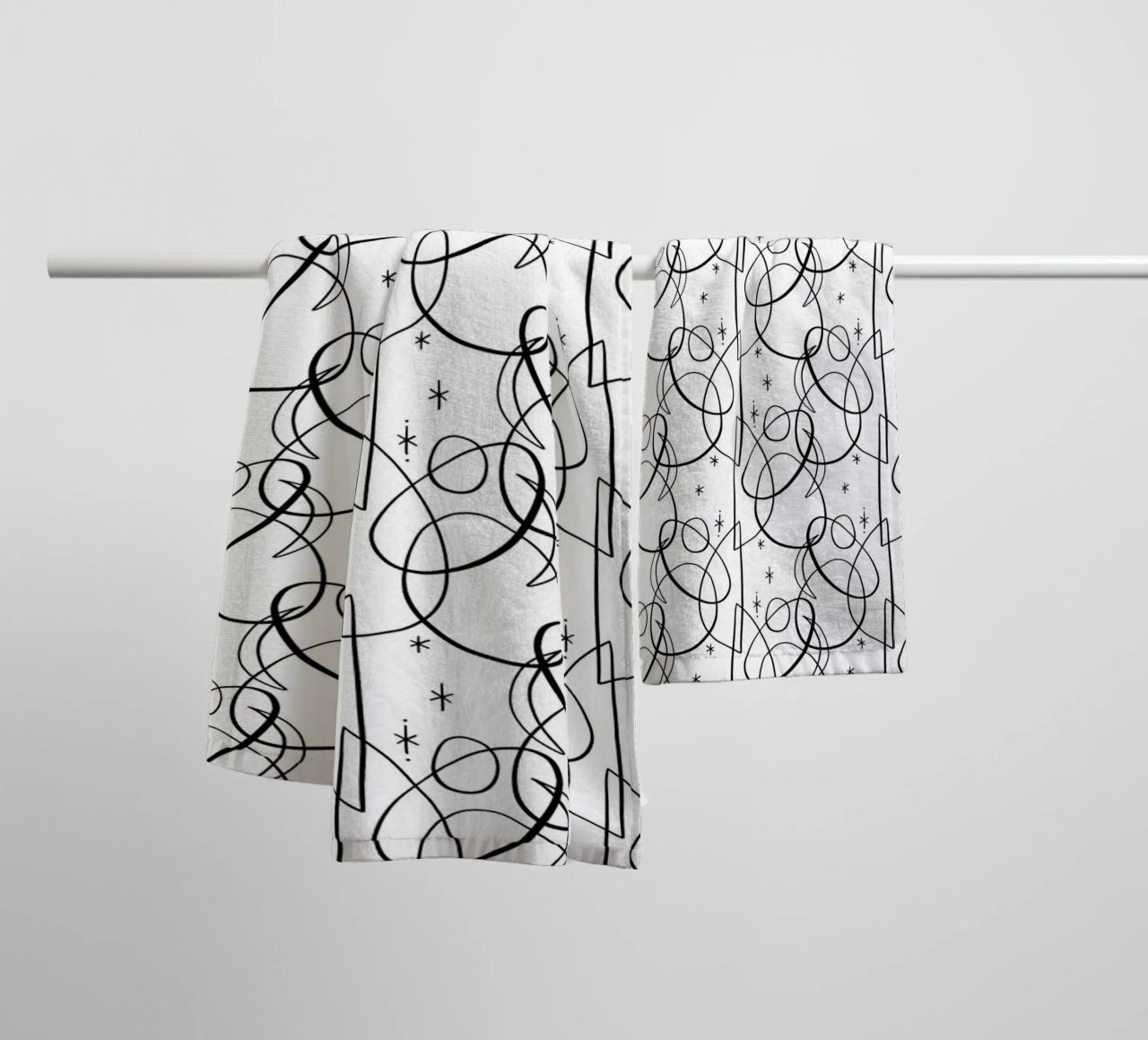 Cosmic Pattern asciugamano da bagno da treechild