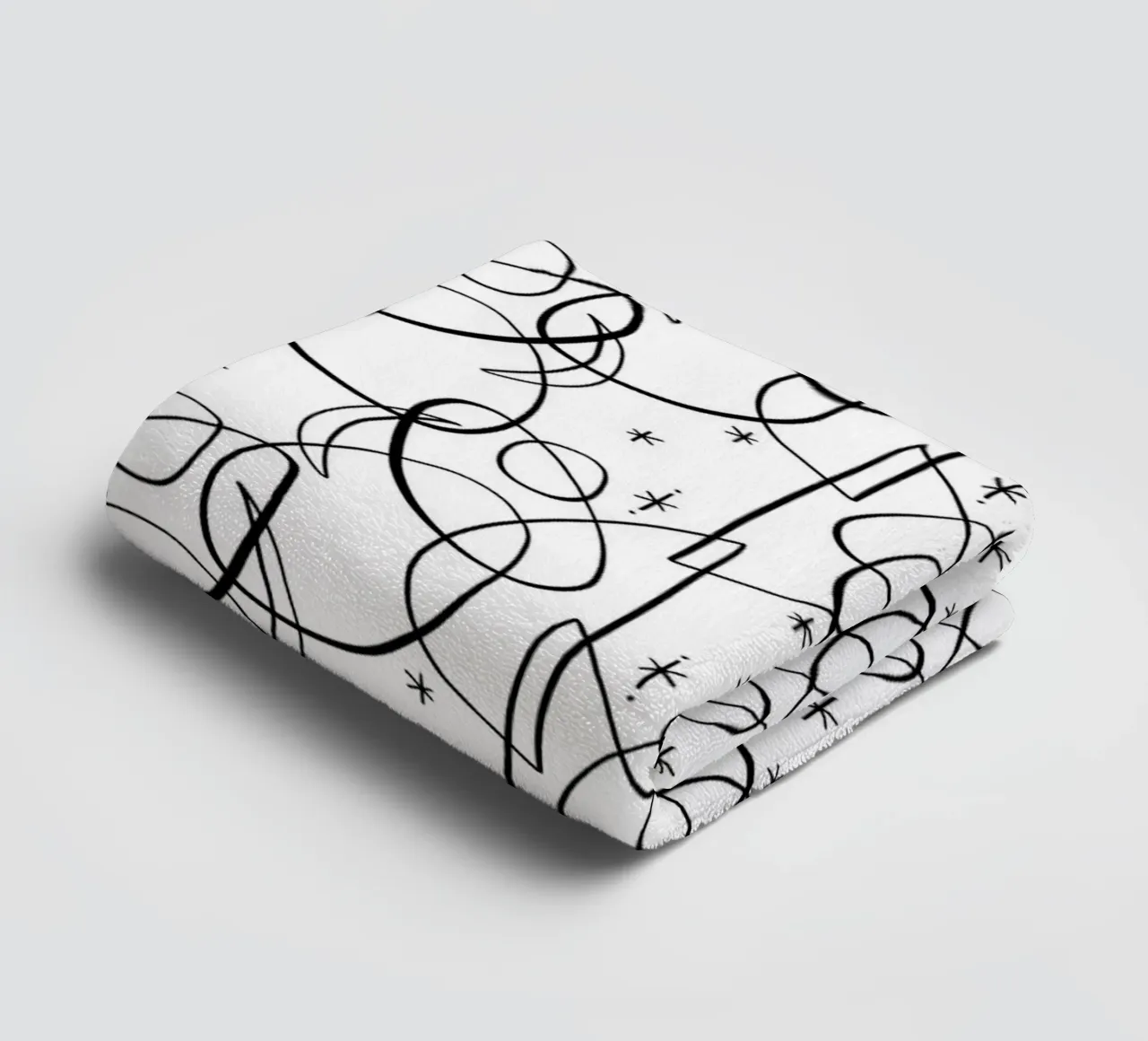 Cosmic Pattern badhanddoek van treechild