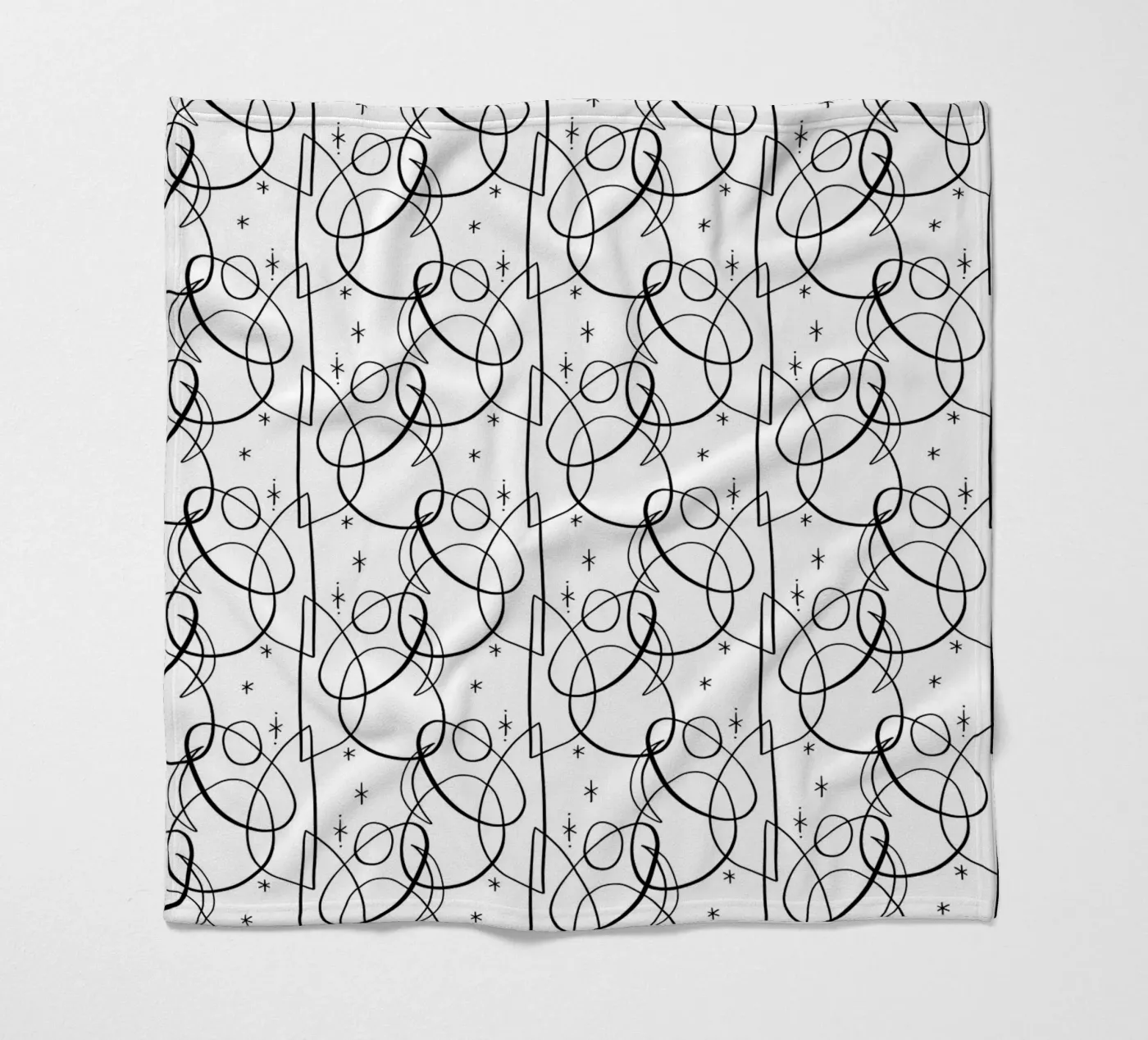 Cosmic Pattern fleece blanket by treechild