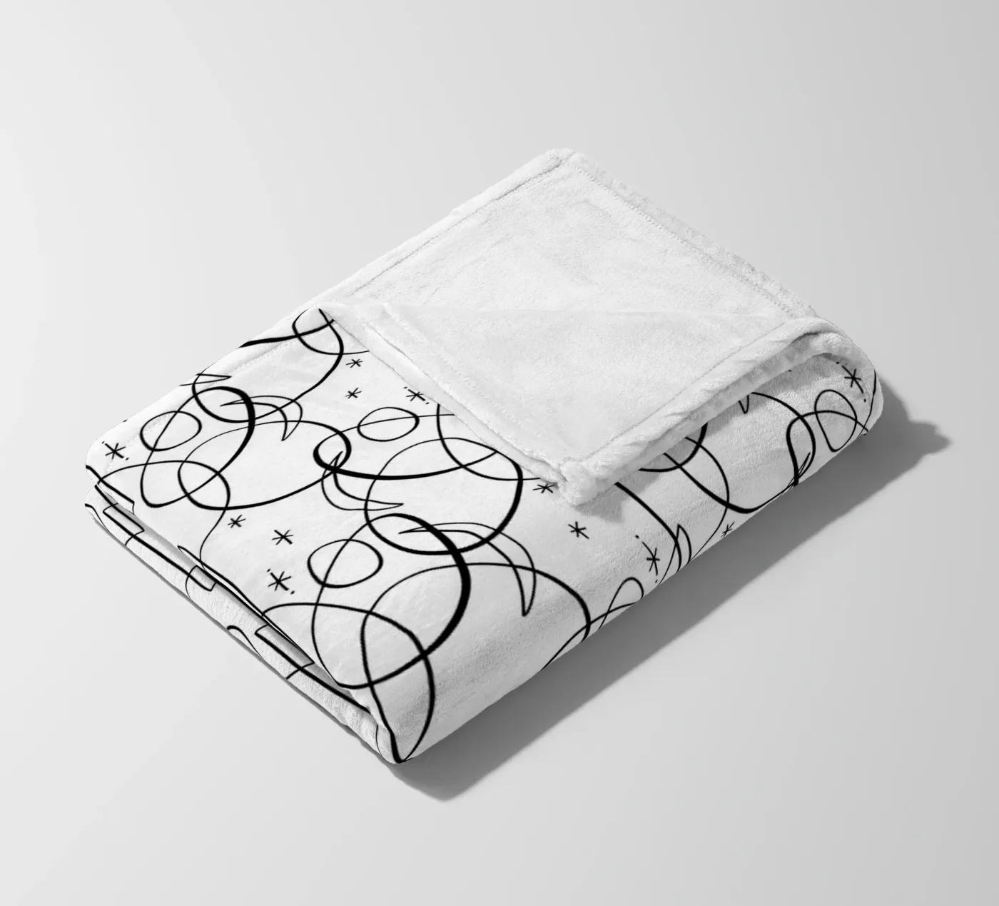 Cosmic Pattern fleece blanket by treechild