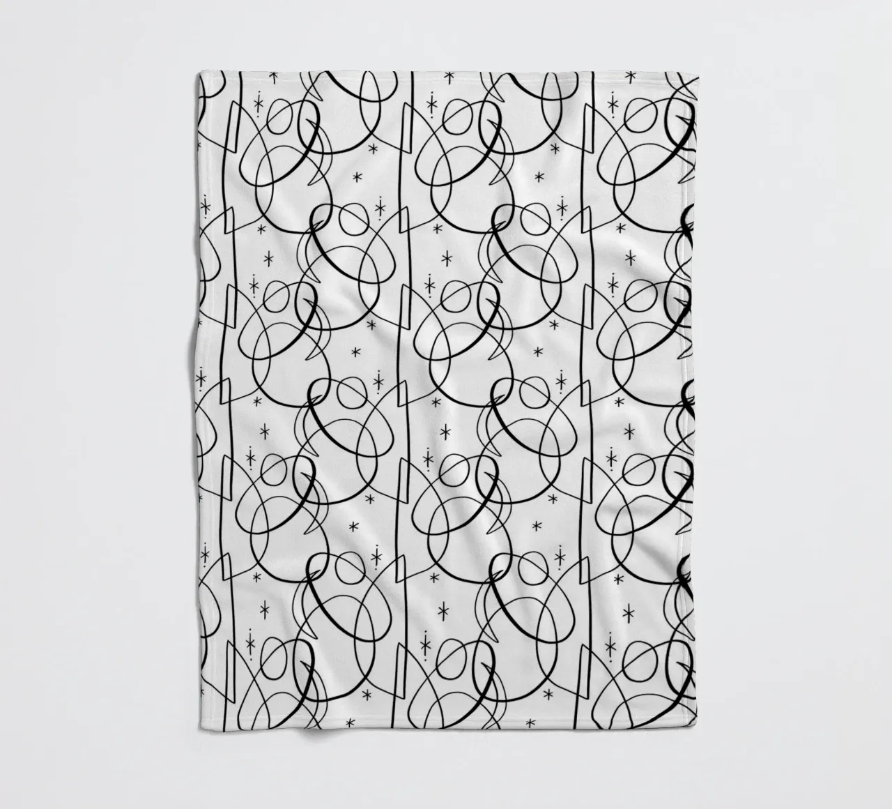 Cosmic Pattern fleece blanket by treechild