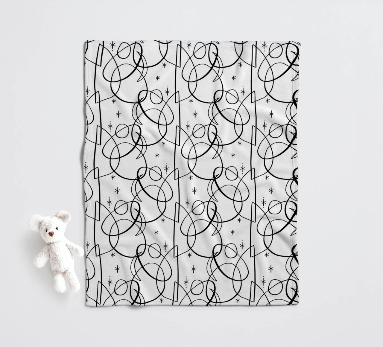 Cosmic Pattern coperta in pile da treechild