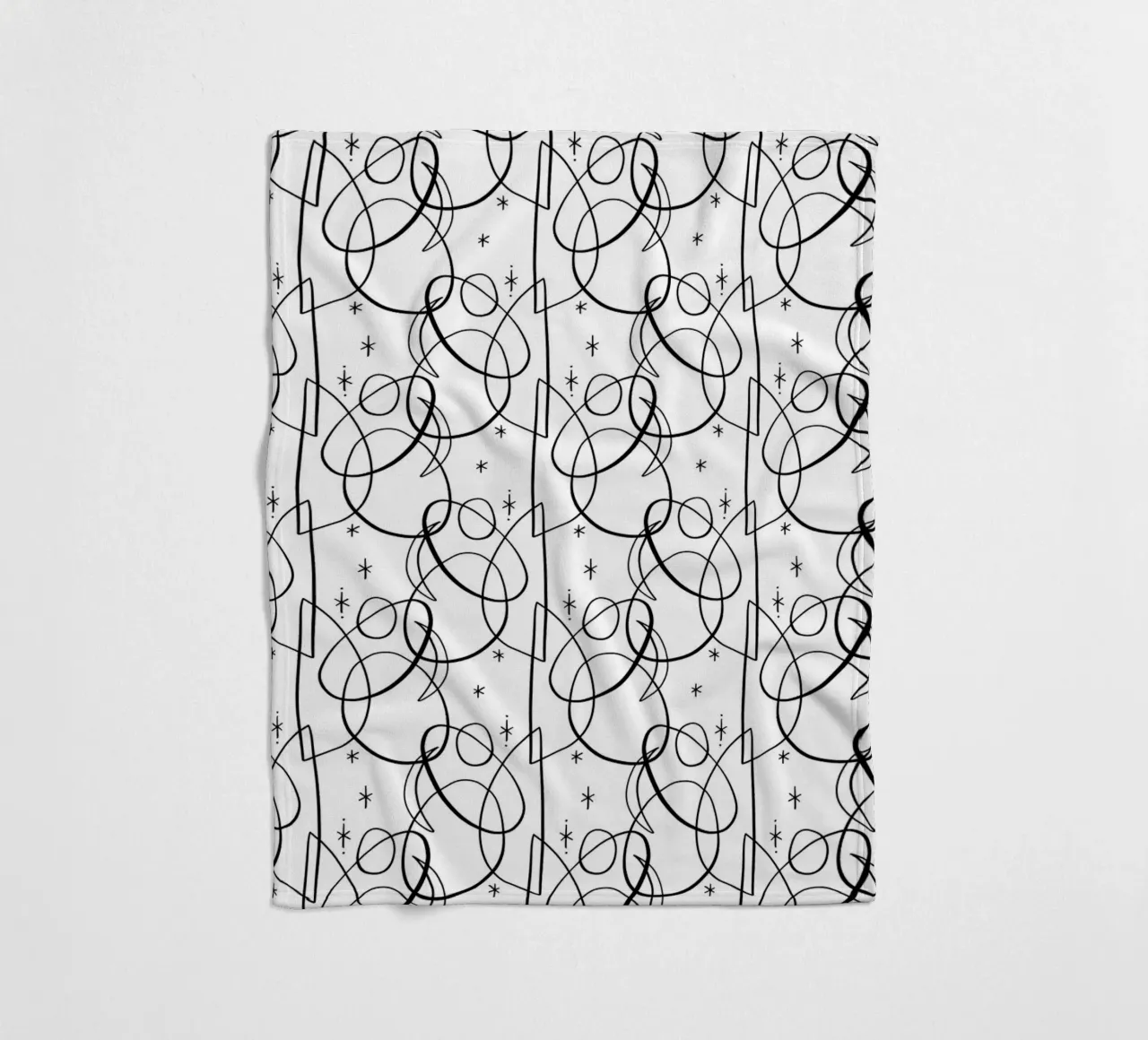 Cosmic Pattern coperta in pile da treechild