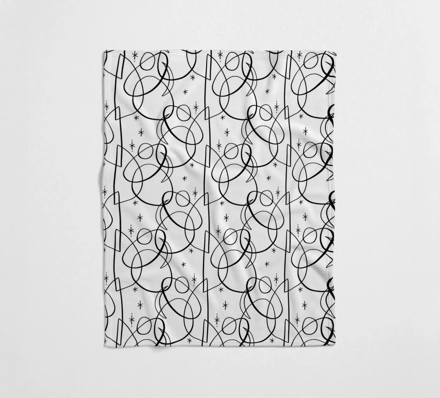 Cosmic Pattern fleece blanket by treechild
